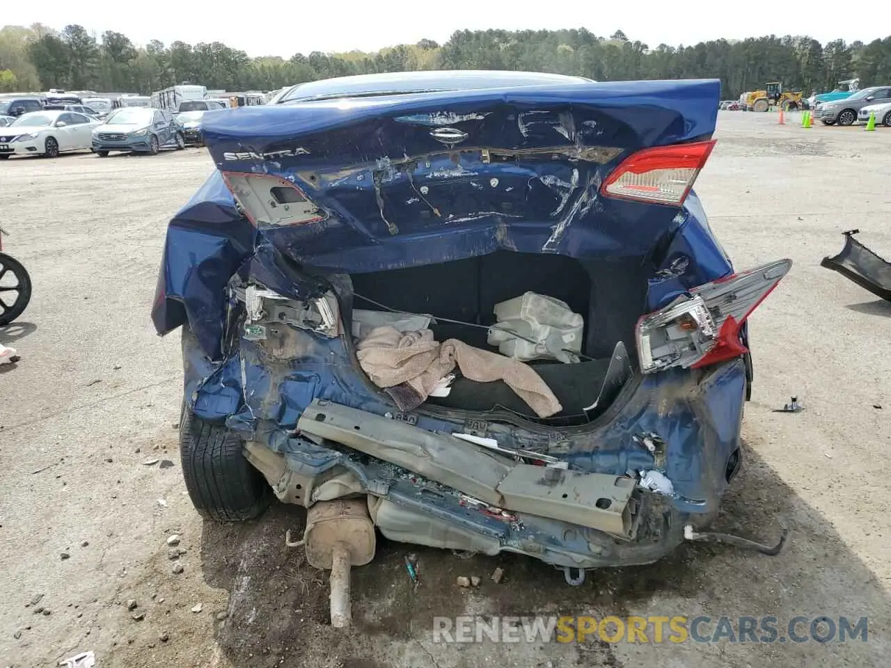 6 Photograph of a damaged car 3N1AB7AP0KY223475 NISSAN SENTRA 2019