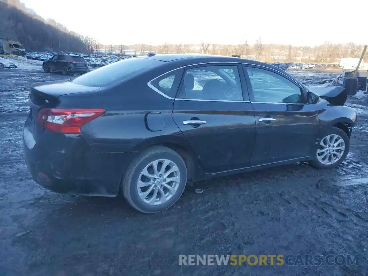 3 Photograph of a damaged car 3N1AB7AP0KY231110 NISSAN SENTRA 2019