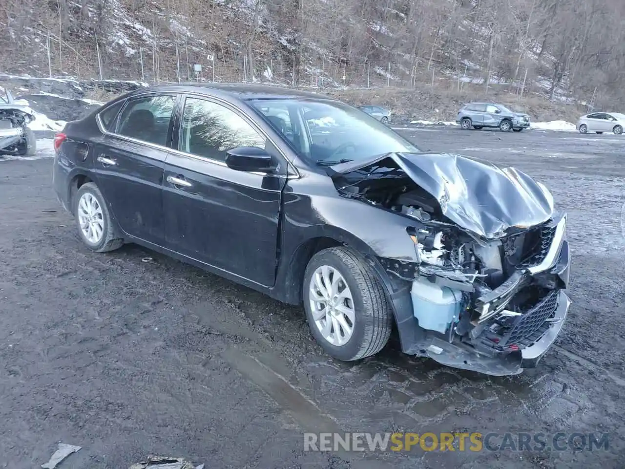 4 Photograph of a damaged car 3N1AB7AP0KY231110 NISSAN SENTRA 2019