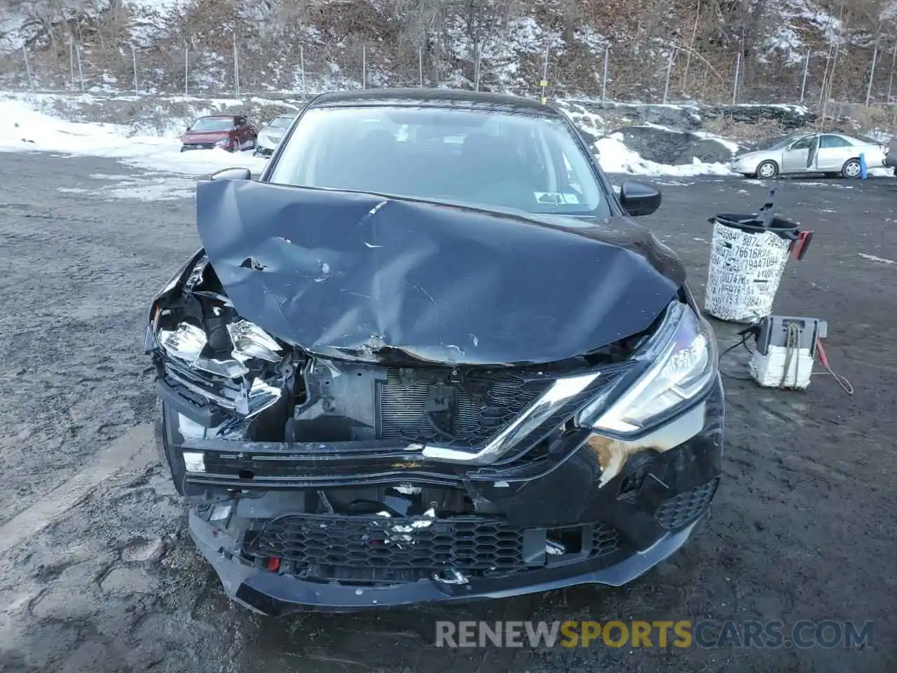 5 Photograph of a damaged car 3N1AB7AP0KY231110 NISSAN SENTRA 2019