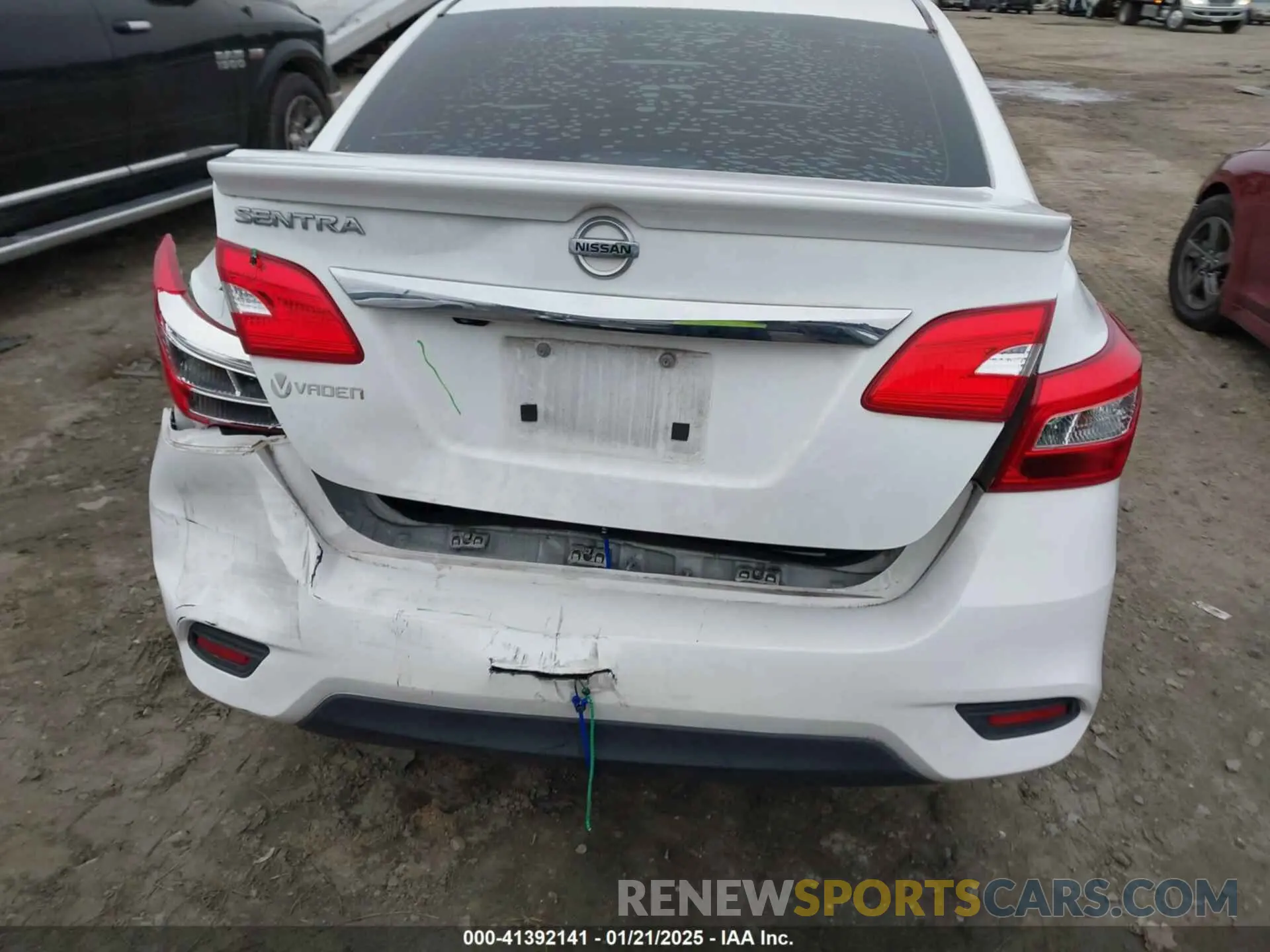 16 Photograph of a damaged car 3N1AB7AP0KY237487 NISSAN SENTRA 2019