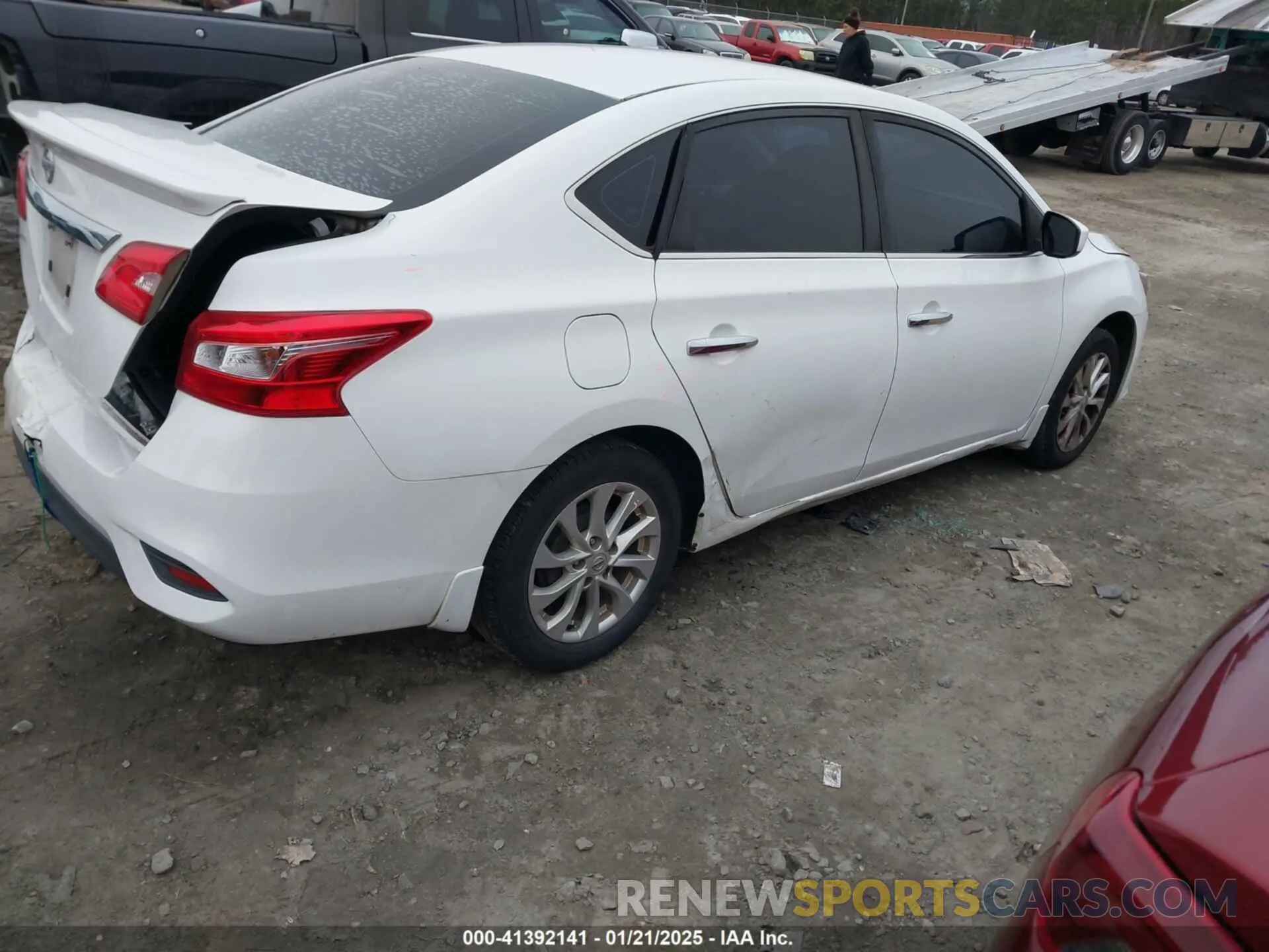 4 Photograph of a damaged car 3N1AB7AP0KY237487 NISSAN SENTRA 2019