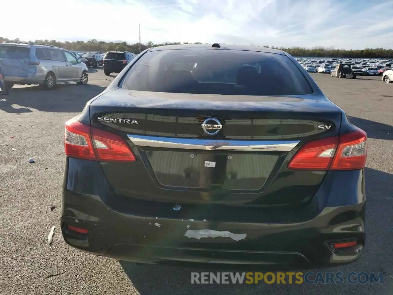 6 Photograph of a damaged car 3N1AB7AP0KY238266 NISSAN SENTRA 2019