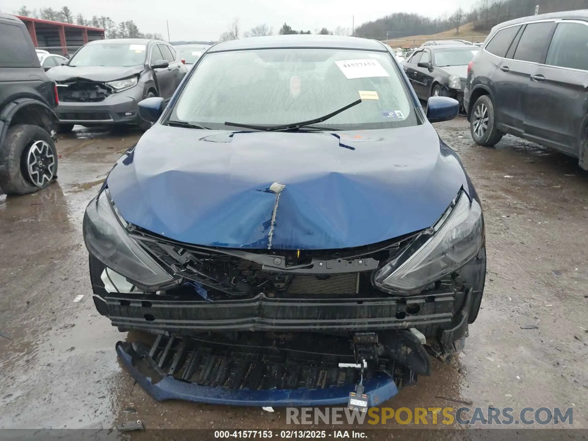 12 Photograph of a damaged car 3N1AB7AP0KY238803 NISSAN SENTRA 2019