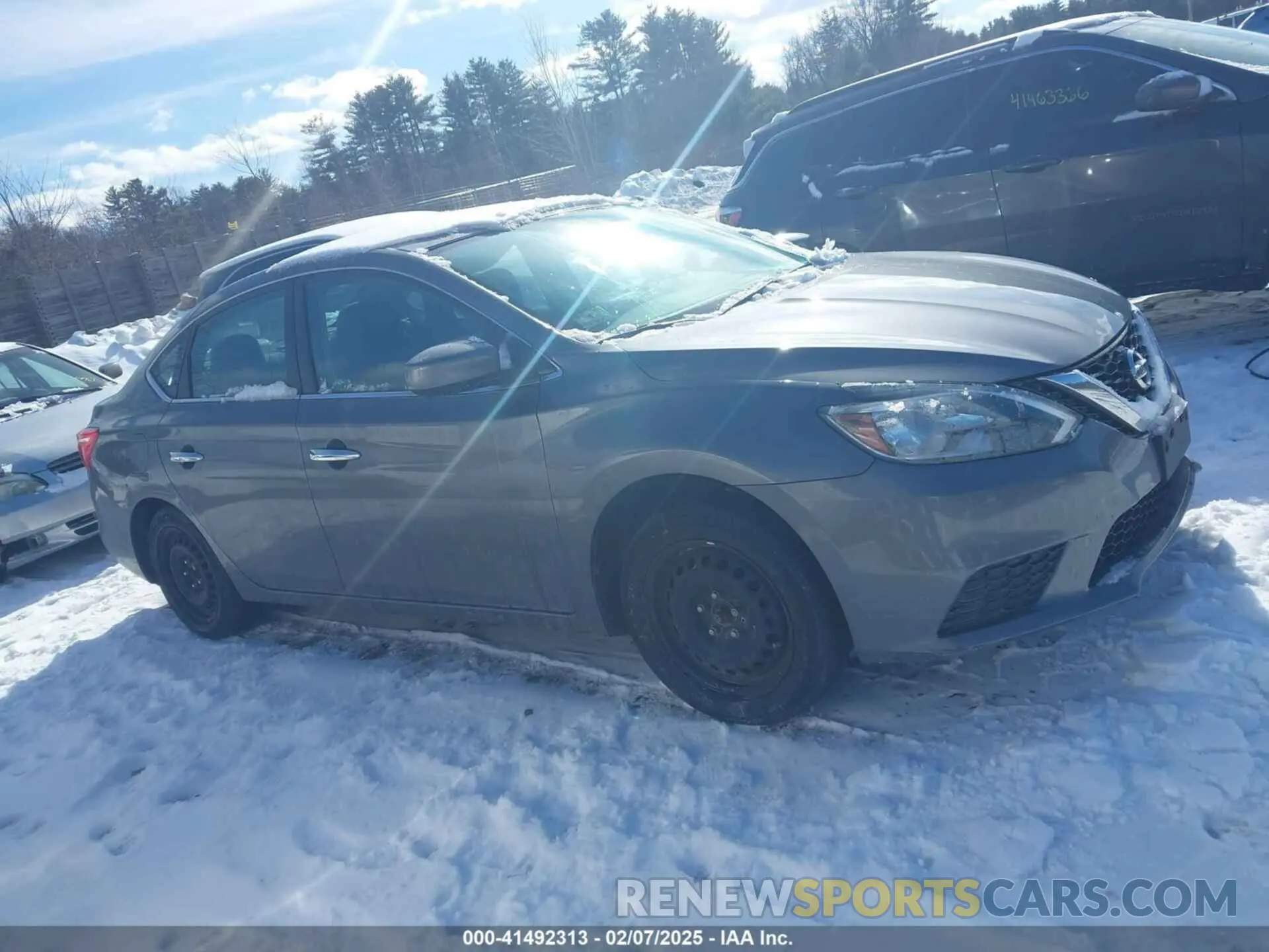 13 Photograph of a damaged car 3N1AB7AP0KY241667 NISSAN SENTRA 2019