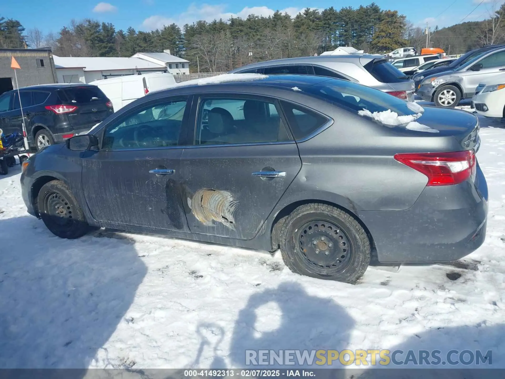 14 Photograph of a damaged car 3N1AB7AP0KY241667 NISSAN SENTRA 2019