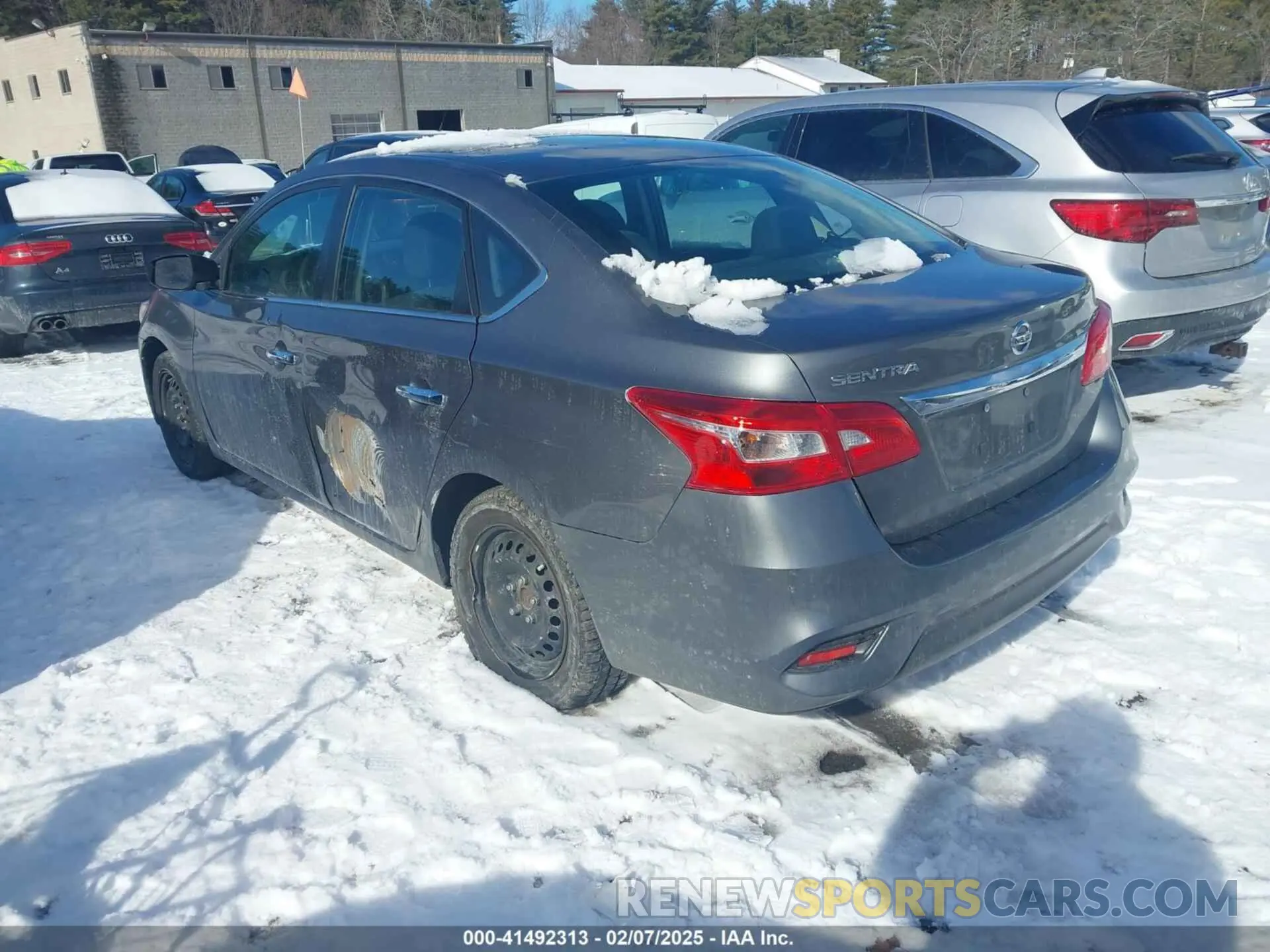 3 Photograph of a damaged car 3N1AB7AP0KY241667 NISSAN SENTRA 2019