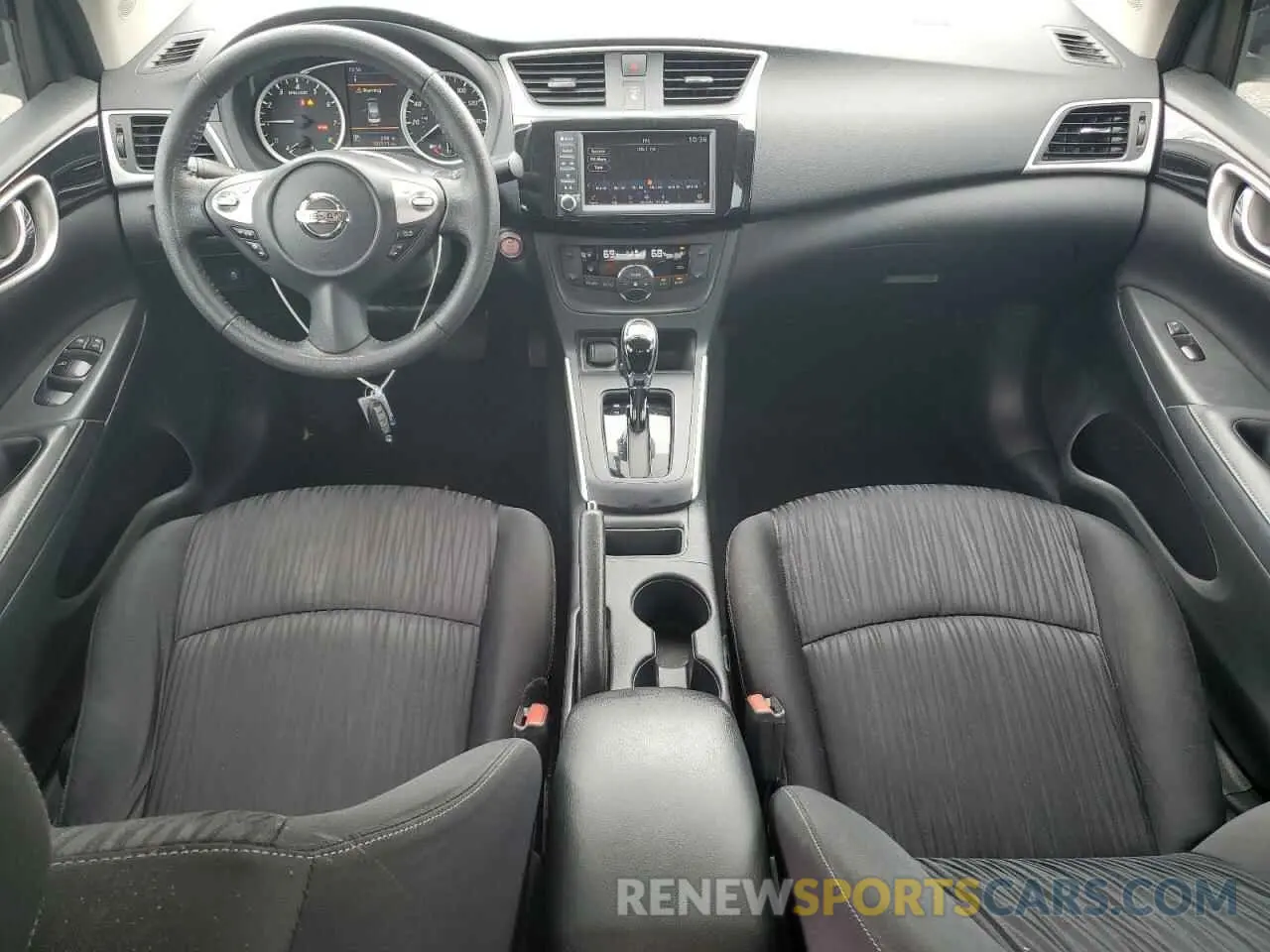 8 Photograph of a damaged car 3N1AB7AP0KY245671 NISSAN SENTRA 2019