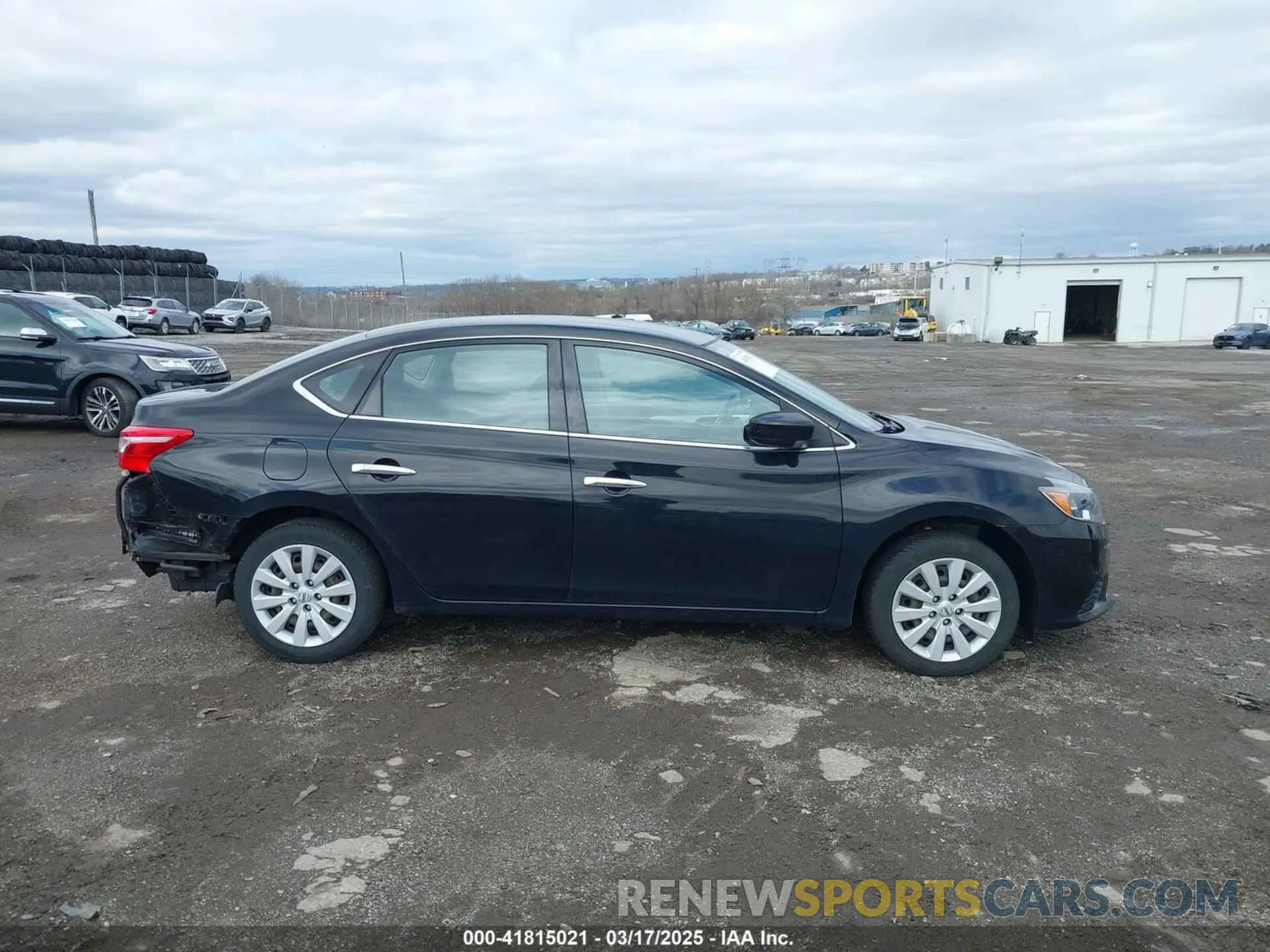 13 Photograph of a damaged car 3N1AB7AP0KY246366 NISSAN SENTRA 2019