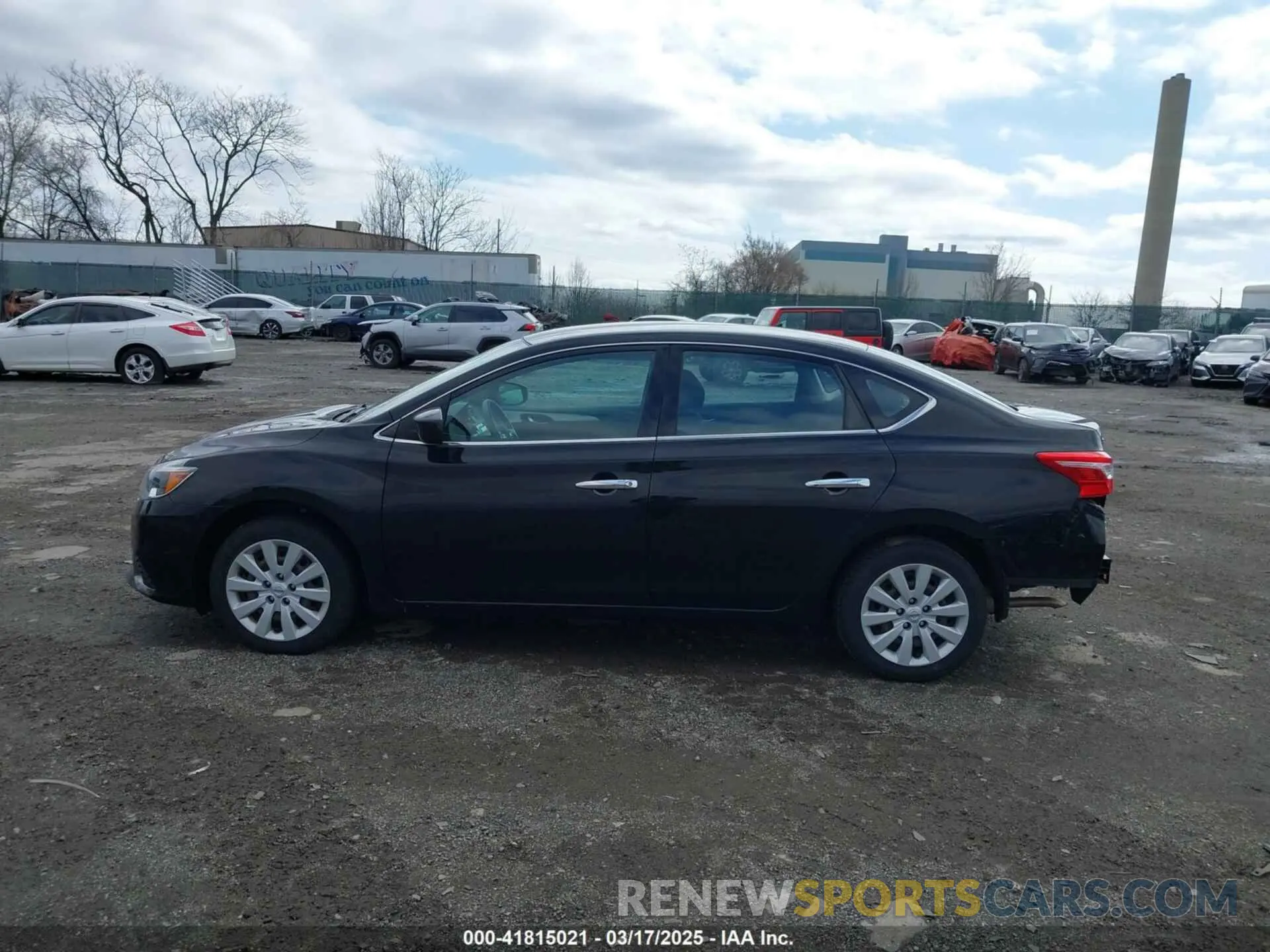 14 Photograph of a damaged car 3N1AB7AP0KY246366 NISSAN SENTRA 2019