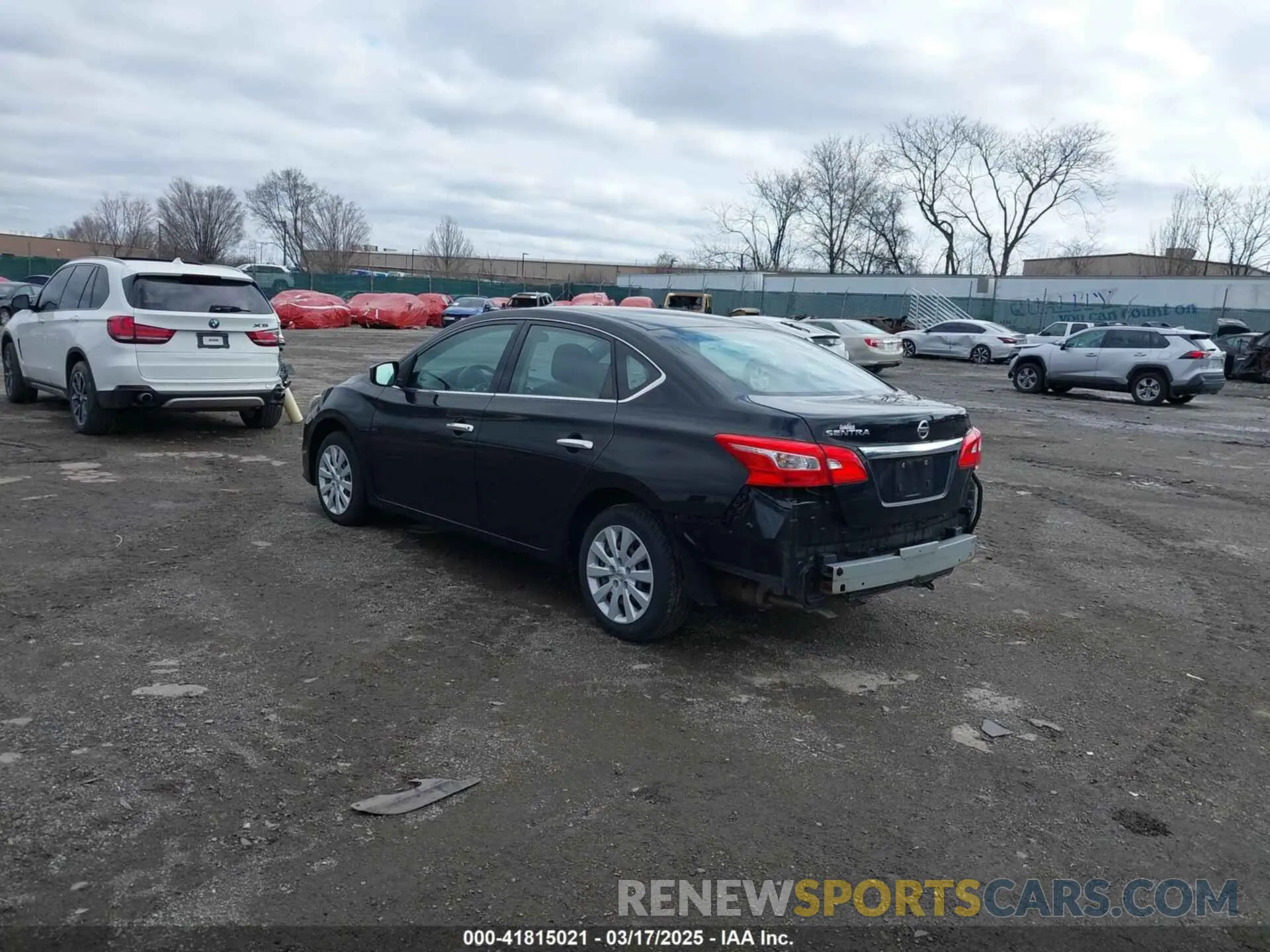 3 Photograph of a damaged car 3N1AB7AP0KY246366 NISSAN SENTRA 2019