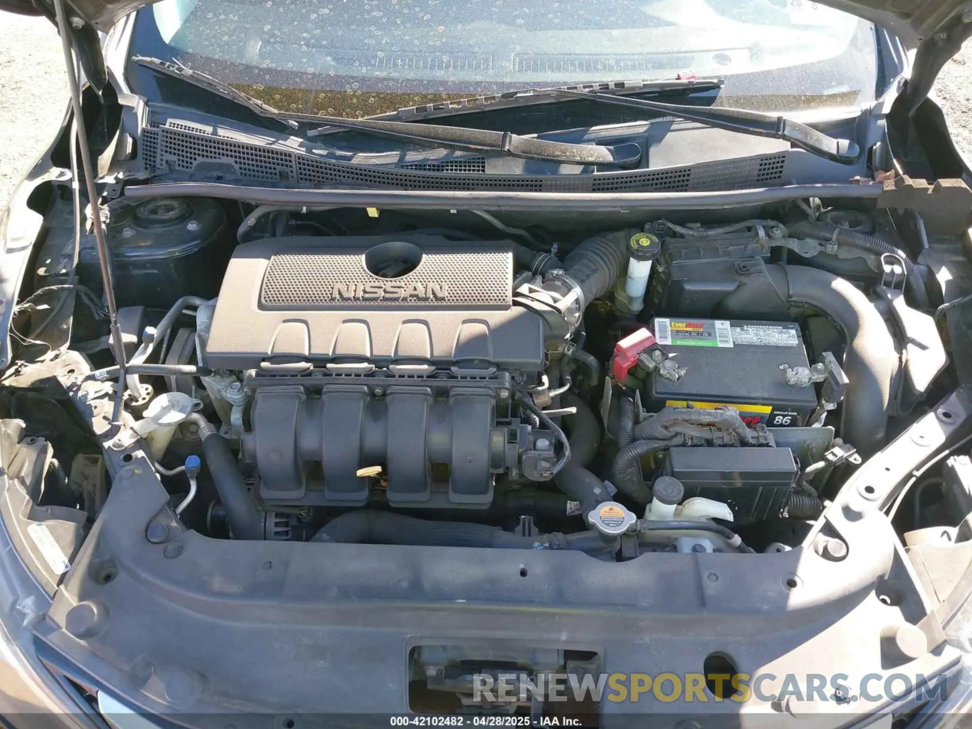 10 Photograph of a damaged car 3N1AB7AP0KY248392 NISSAN SENTRA 2019