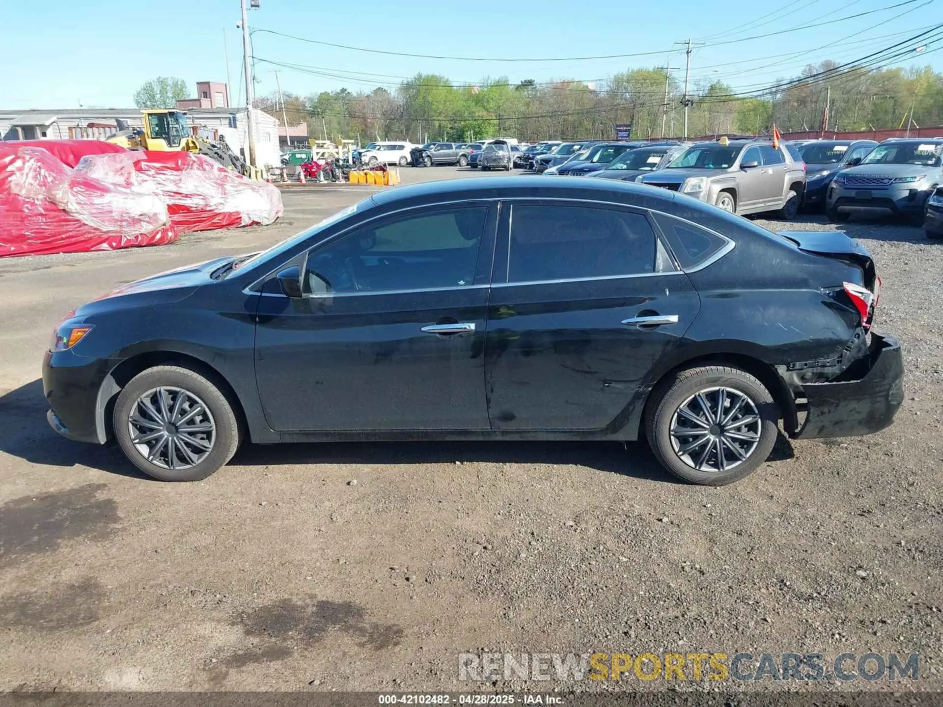14 Photograph of a damaged car 3N1AB7AP0KY248392 NISSAN SENTRA 2019