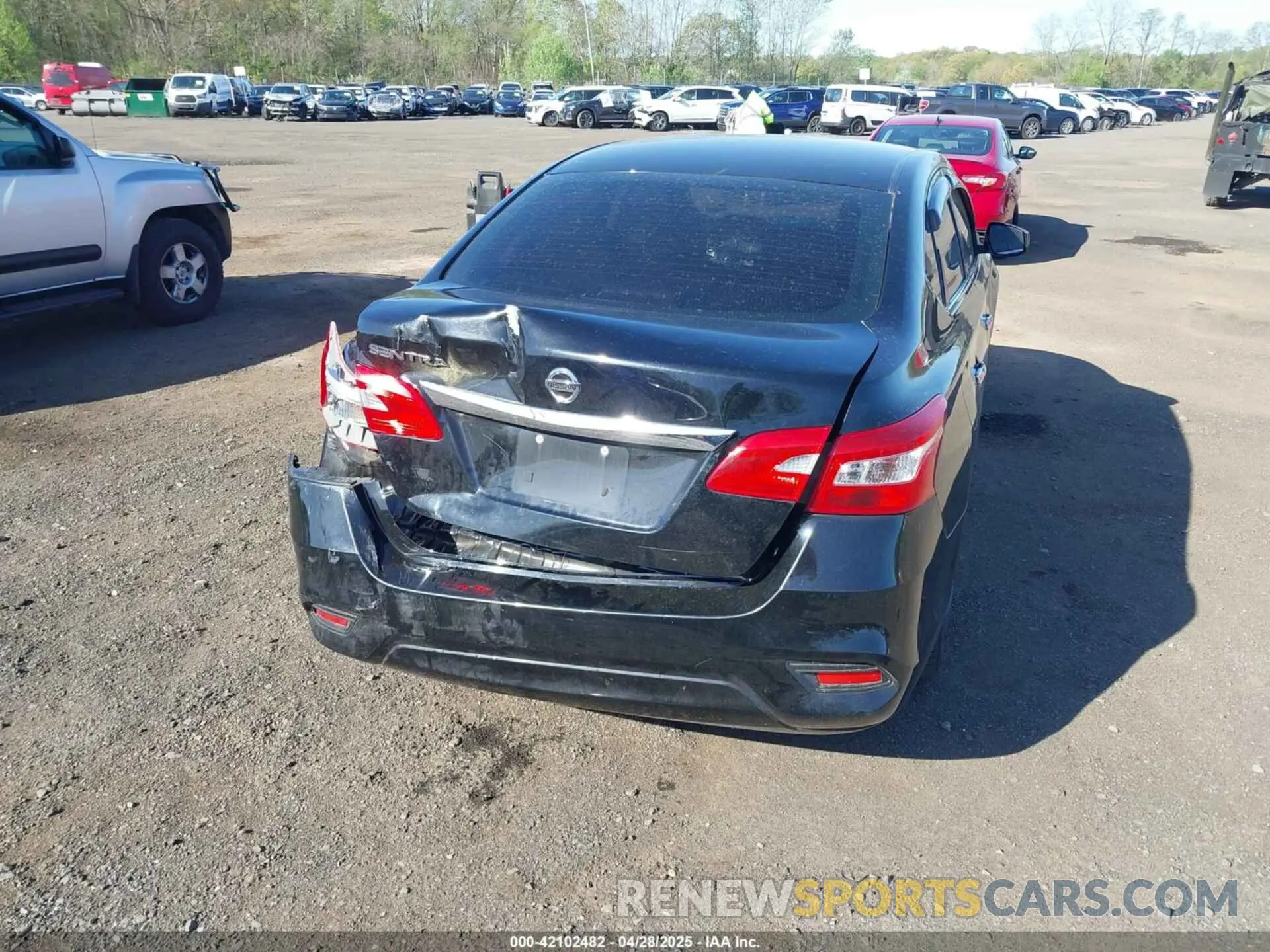 17 Photograph of a damaged car 3N1AB7AP0KY248392 NISSAN SENTRA 2019