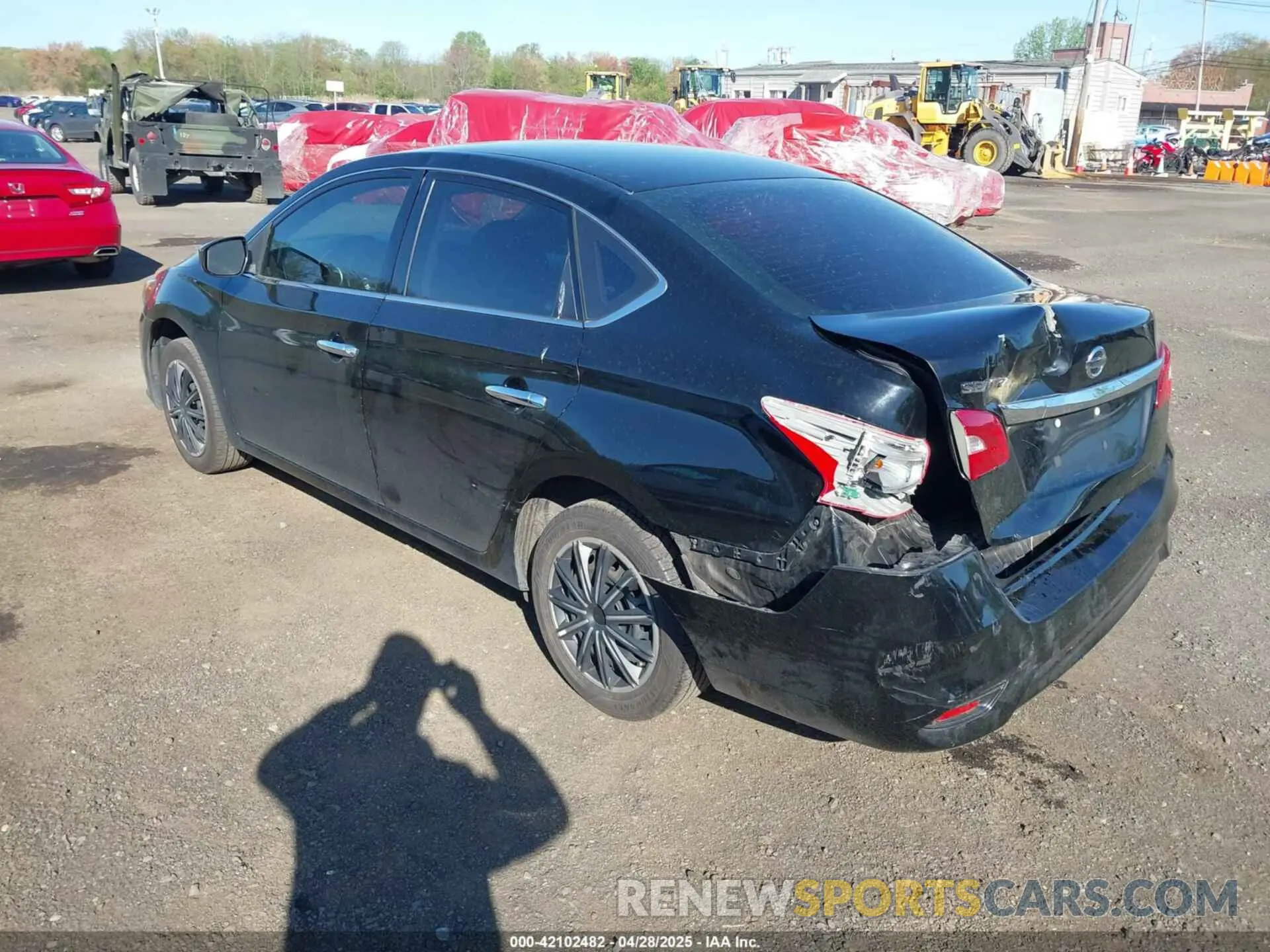 6 Photograph of a damaged car 3N1AB7AP0KY248392 NISSAN SENTRA 2019