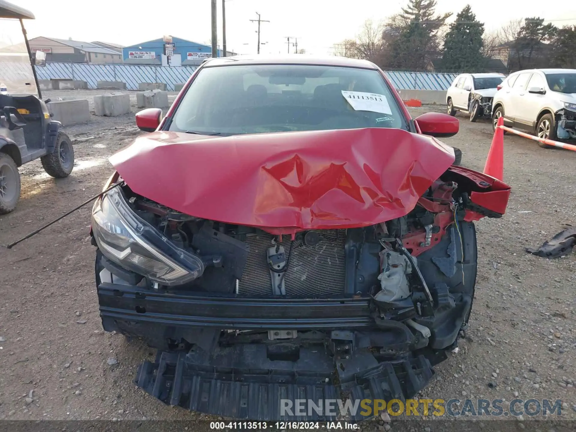 11 Photograph of a damaged car 3N1AB7AP0KY250398 NISSAN SENTRA 2019