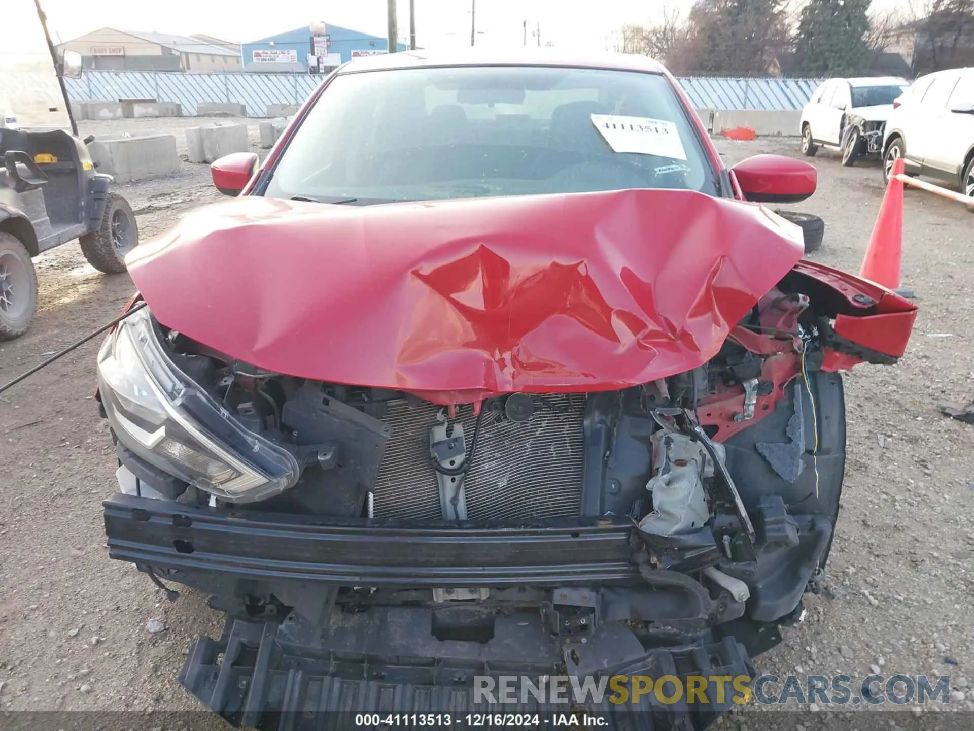 6 Photograph of a damaged car 3N1AB7AP0KY250398 NISSAN SENTRA 2019