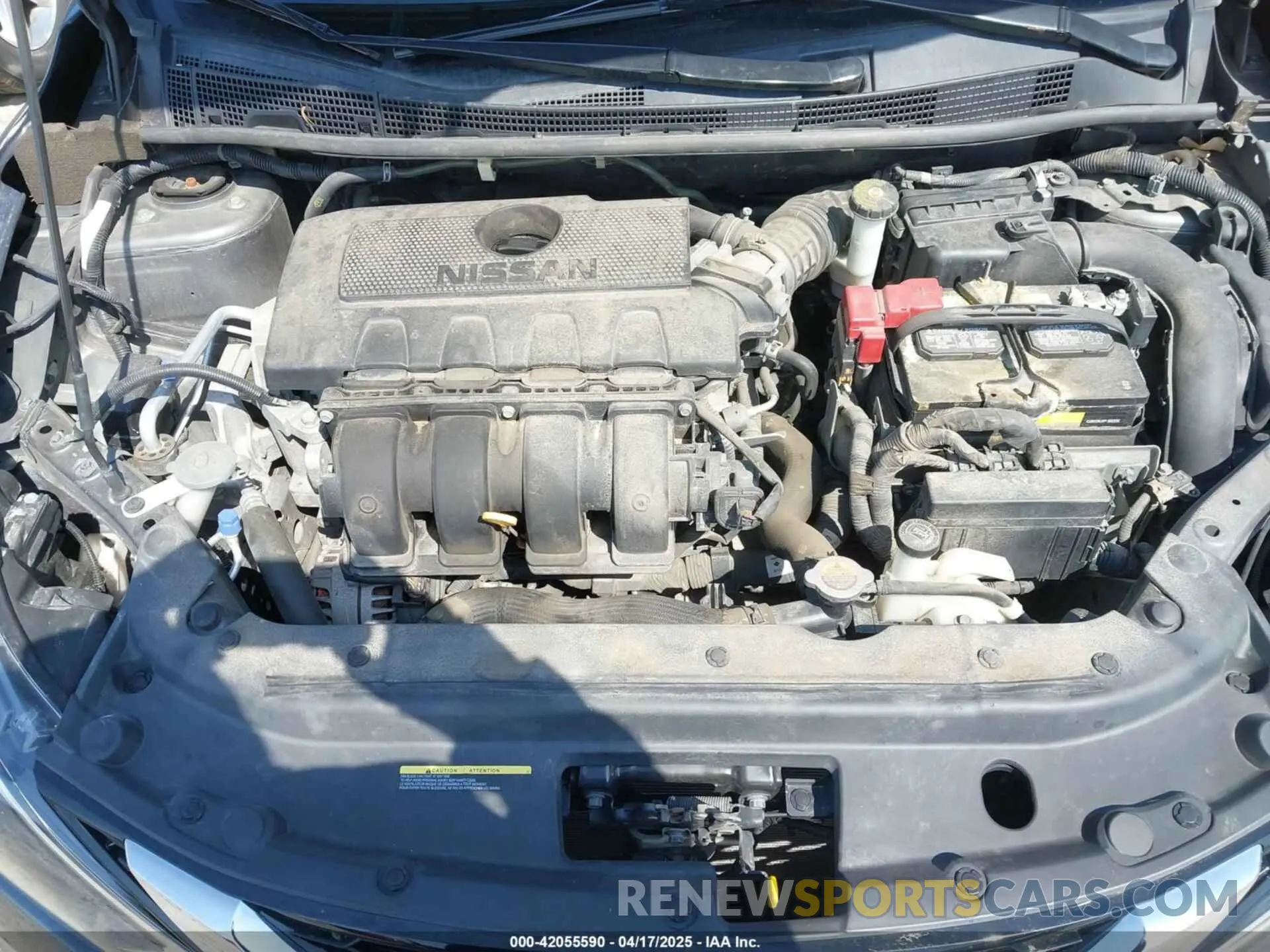 10 Photograph of a damaged car 3N1AB7AP0KY262079 NISSAN SENTRA 2019