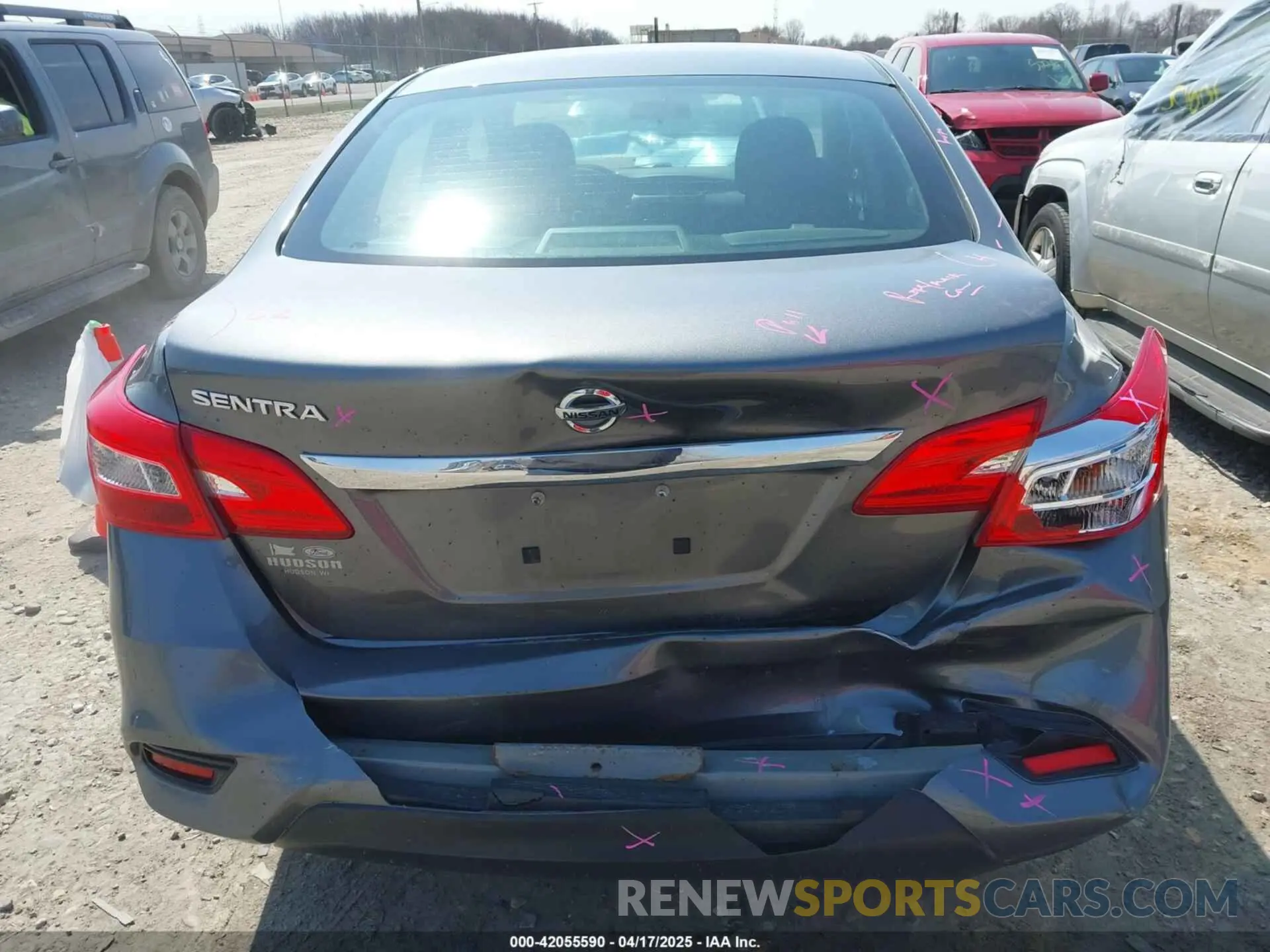 6 Photograph of a damaged car 3N1AB7AP0KY262079 NISSAN SENTRA 2019