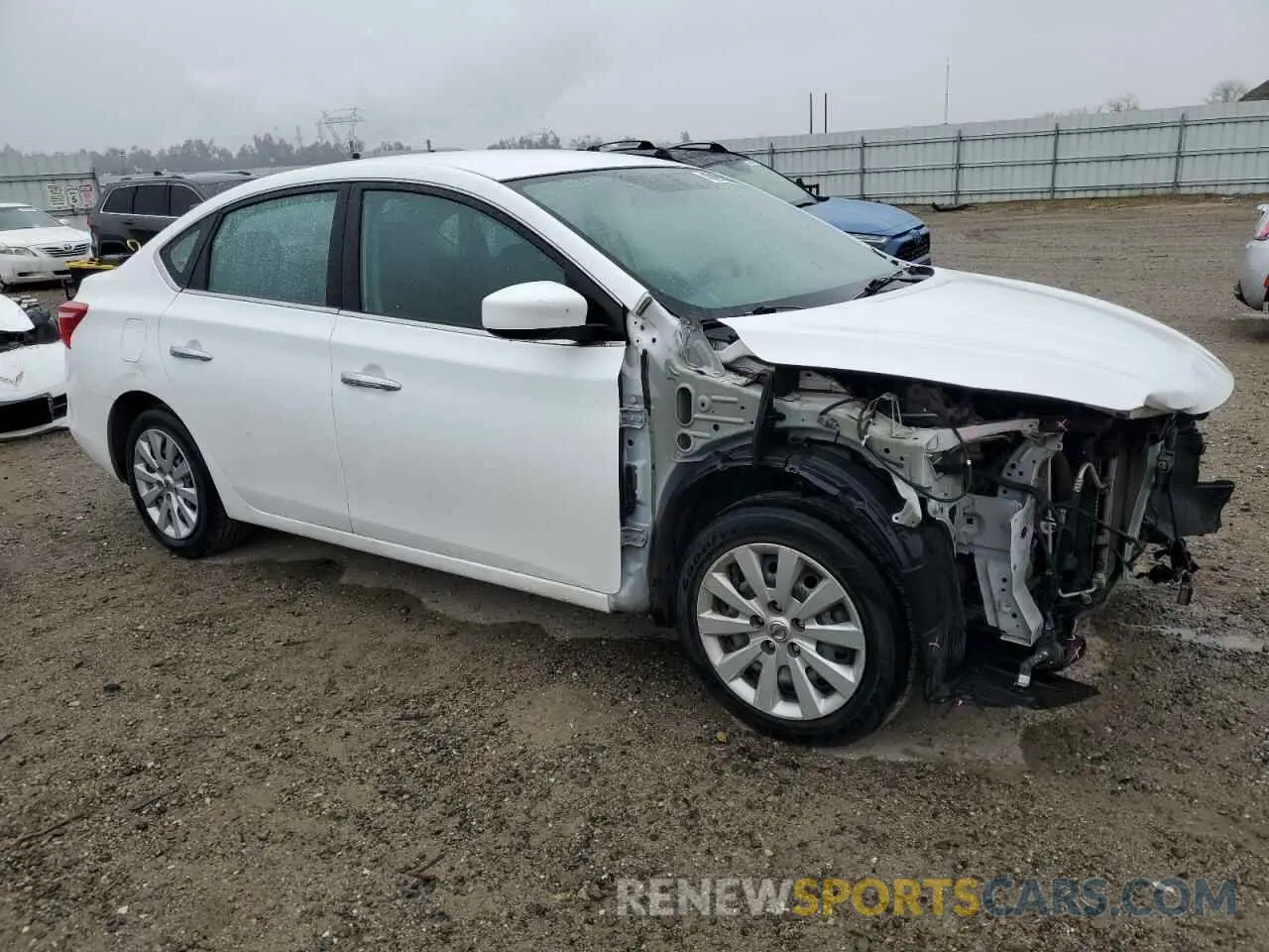 4 Photograph of a damaged car 3N1AB7AP0KY267525 NISSAN SENTRA 2019