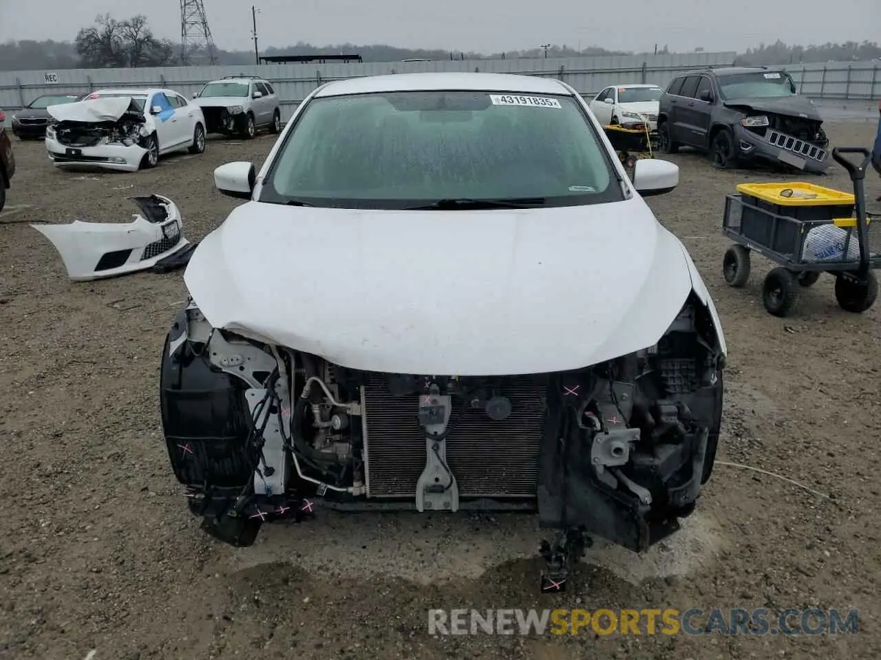 5 Photograph of a damaged car 3N1AB7AP0KY267525 NISSAN SENTRA 2019