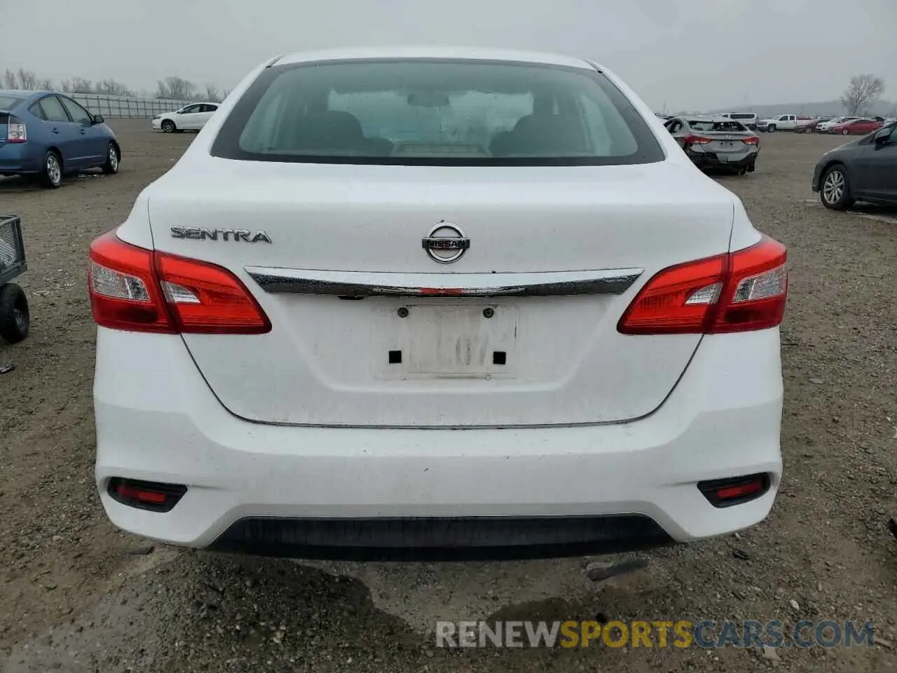 6 Photograph of a damaged car 3N1AB7AP0KY267525 NISSAN SENTRA 2019