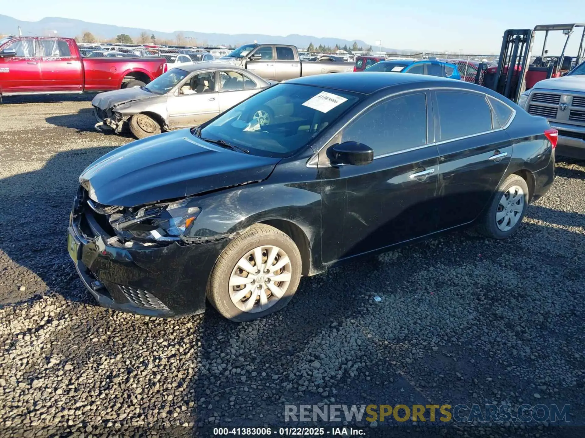 2 Photograph of a damaged car 3N1AB7AP0KY275852 NISSAN SENTRA 2019