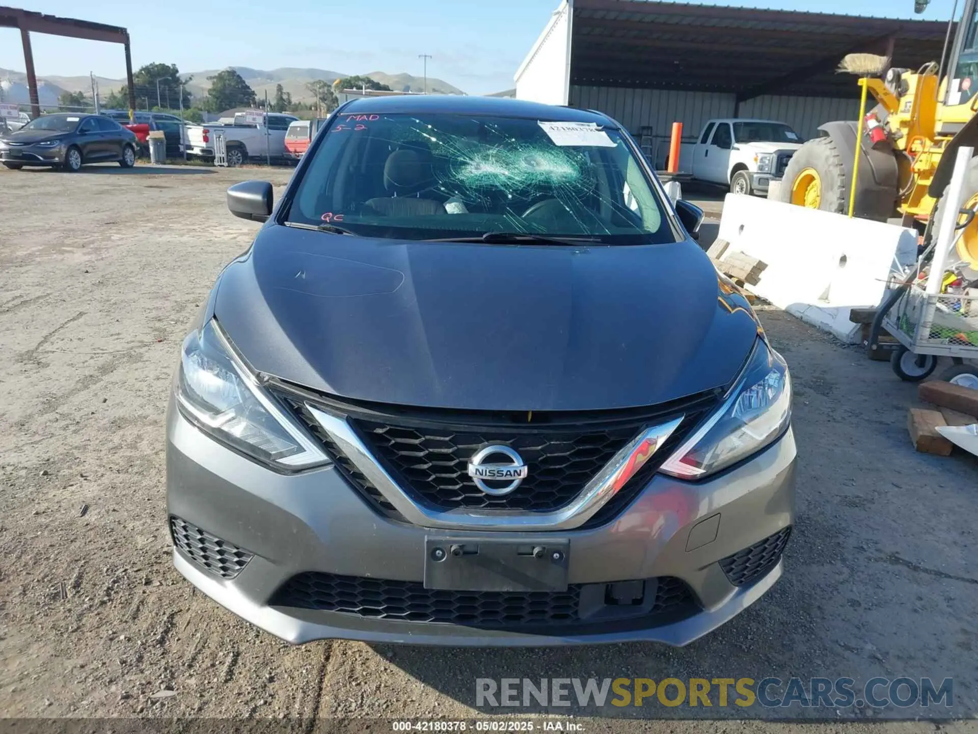 12 Photograph of a damaged car 3N1AB7AP0KY283319 NISSAN SENTRA 2019