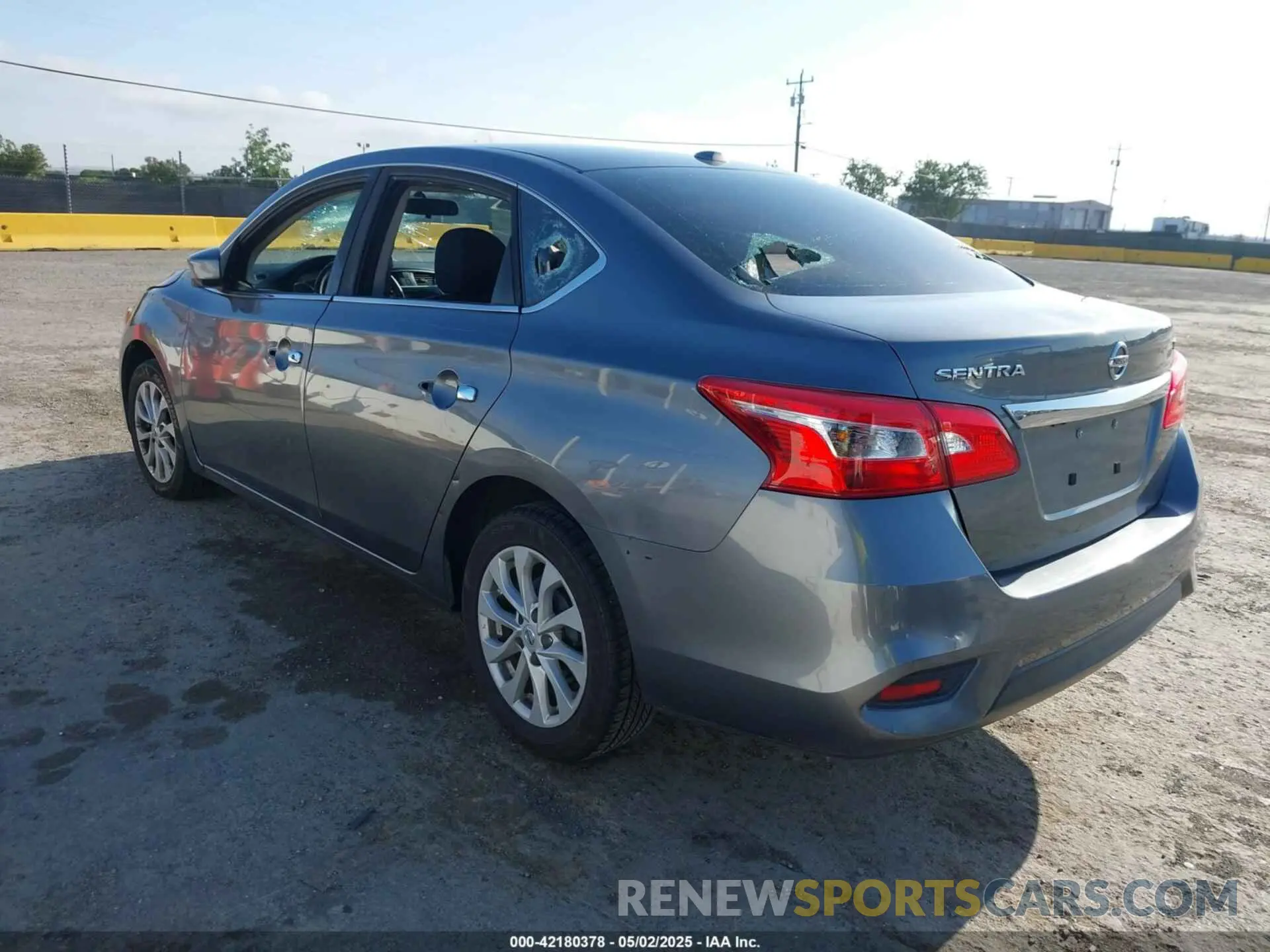 3 Photograph of a damaged car 3N1AB7AP0KY283319 NISSAN SENTRA 2019