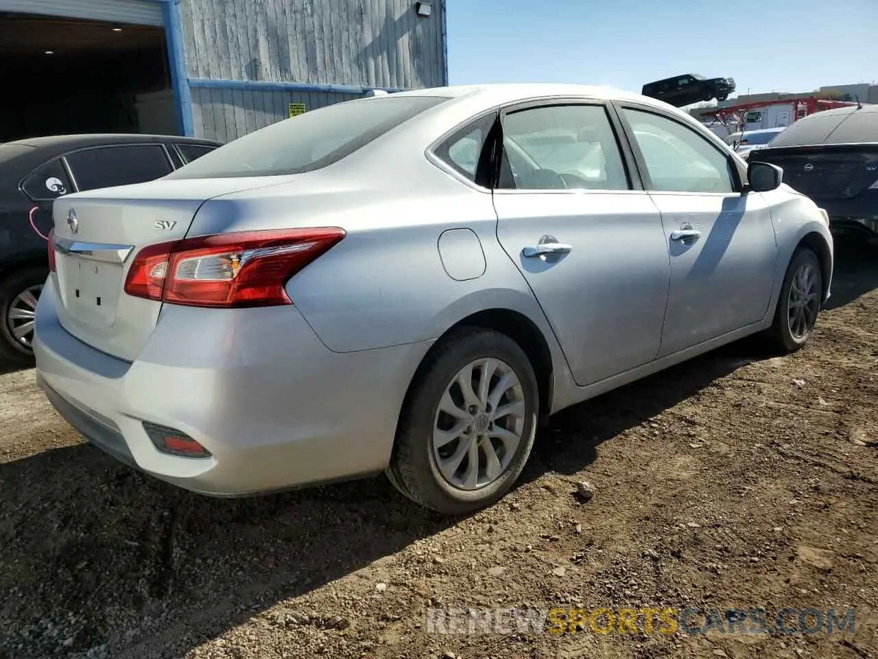 3 Photograph of a damaged car 3N1AB7AP0KY286849 NISSAN SENTRA 2019
