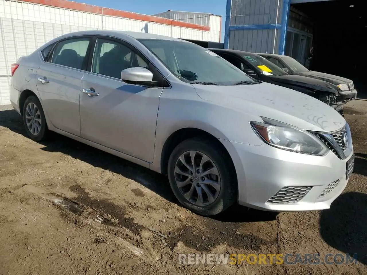 4 Photograph of a damaged car 3N1AB7AP0KY286849 NISSAN SENTRA 2019