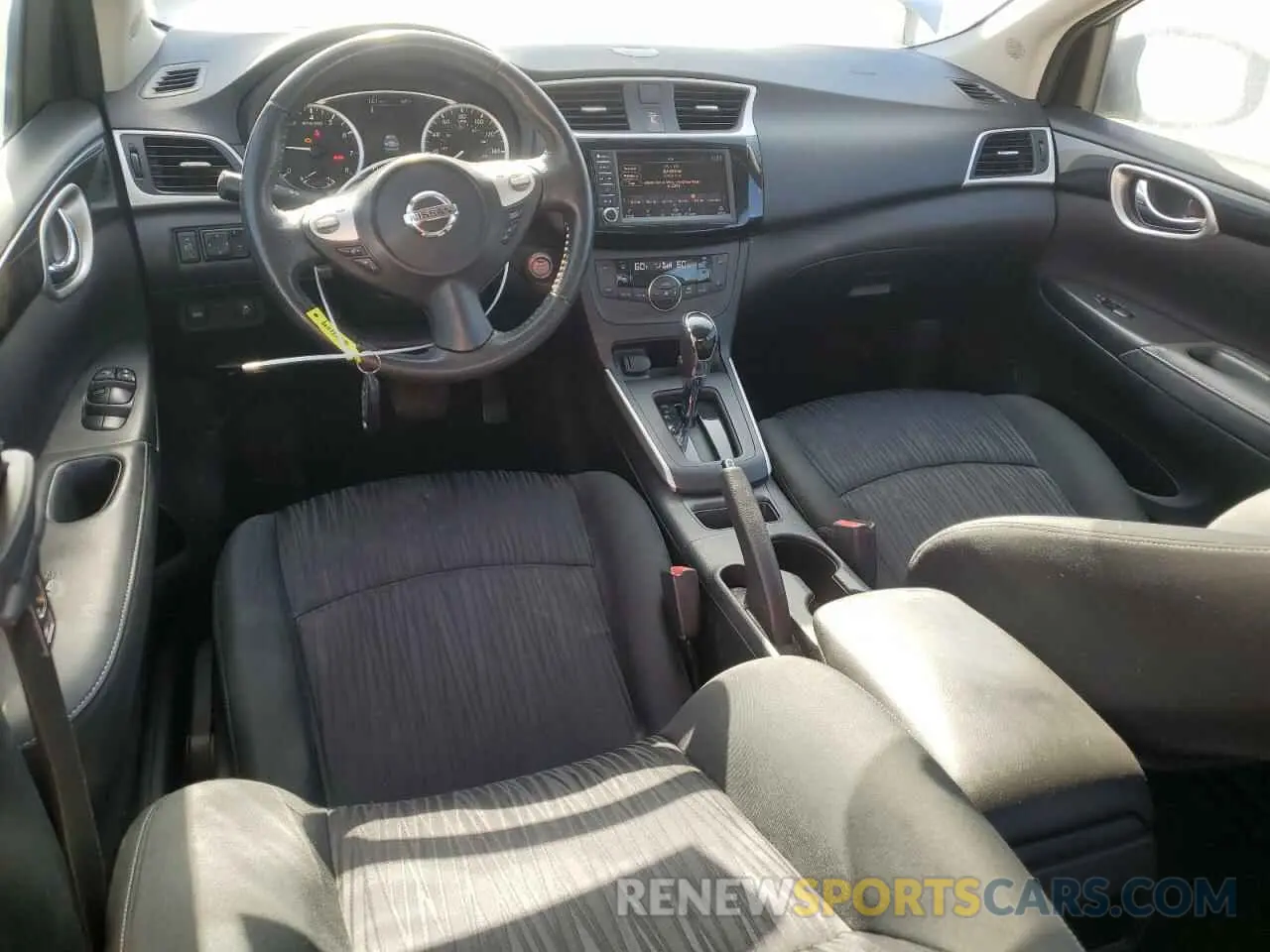 8 Photograph of a damaged car 3N1AB7AP0KY286849 NISSAN SENTRA 2019