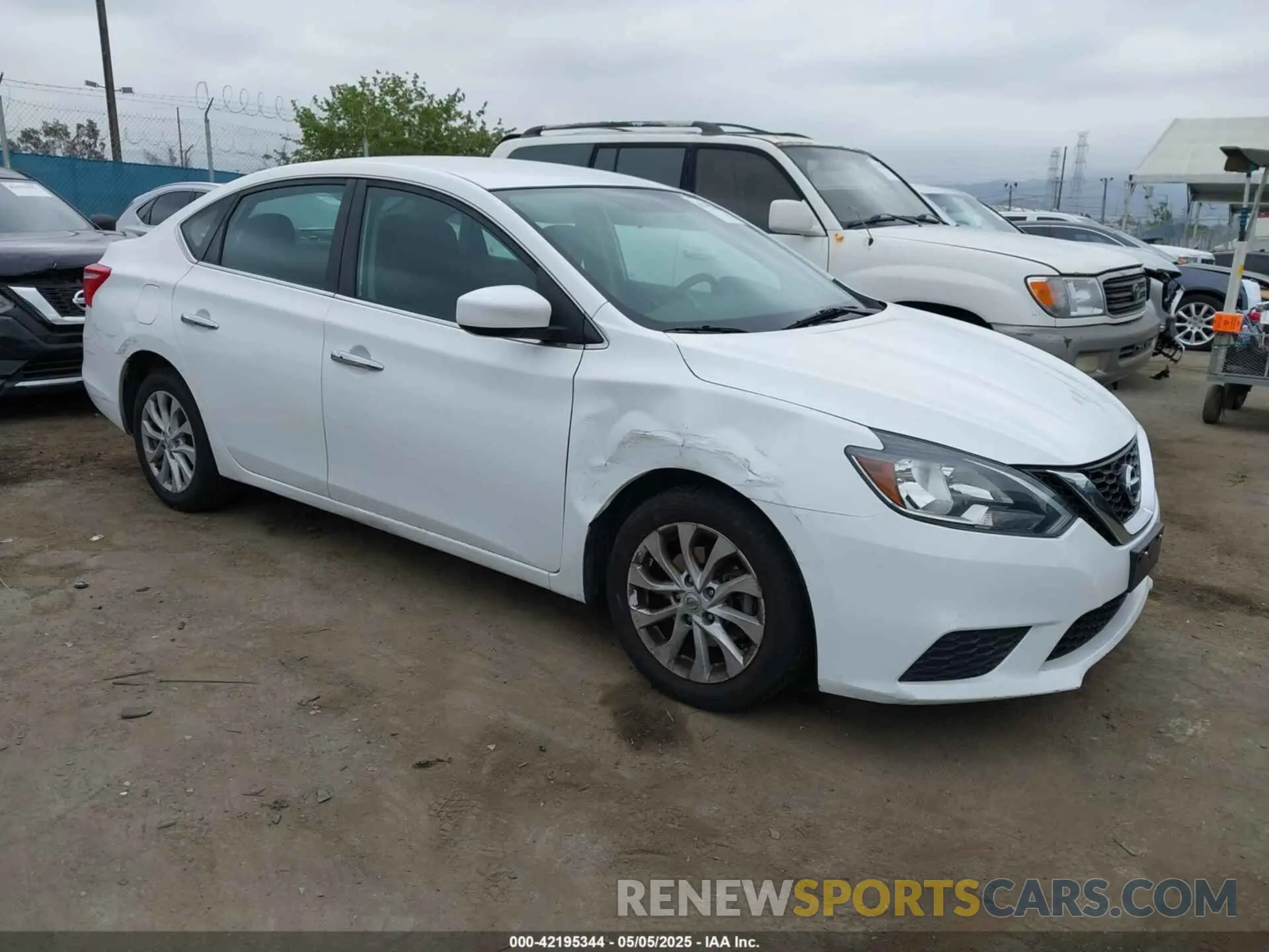 1 Photograph of a damaged car 3N1AB7AP0KY288665 NISSAN SENTRA 2019
