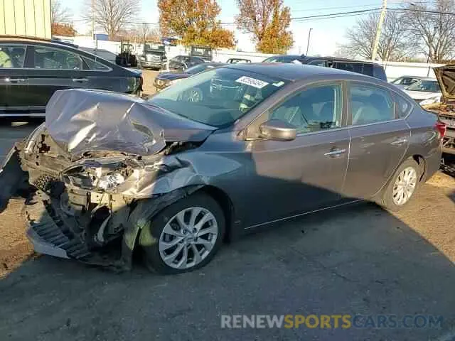 10 Photograph of a damaged car 3N1AB7AP0KY294000 NISSAN SENTRA 2019