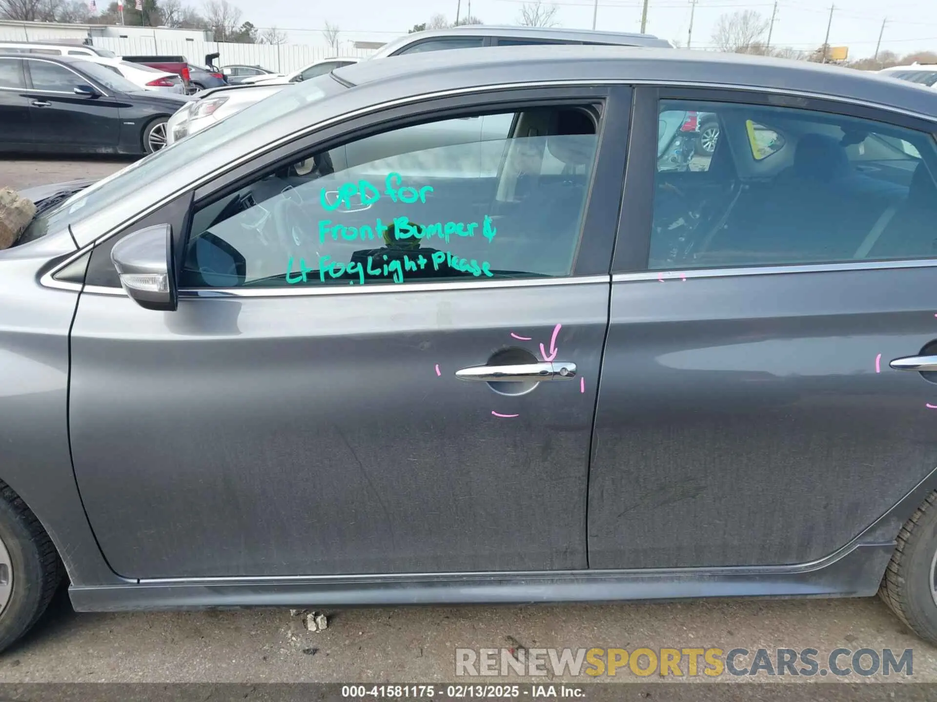 15 Photograph of a damaged car 3N1AB7AP0KY295924 NISSAN SENTRA 2019