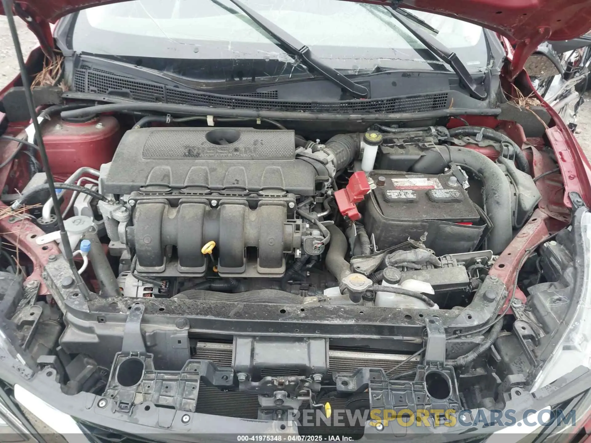10 Photograph of a damaged car 3N1AB7AP0KY300930 NISSAN SENTRA 2019