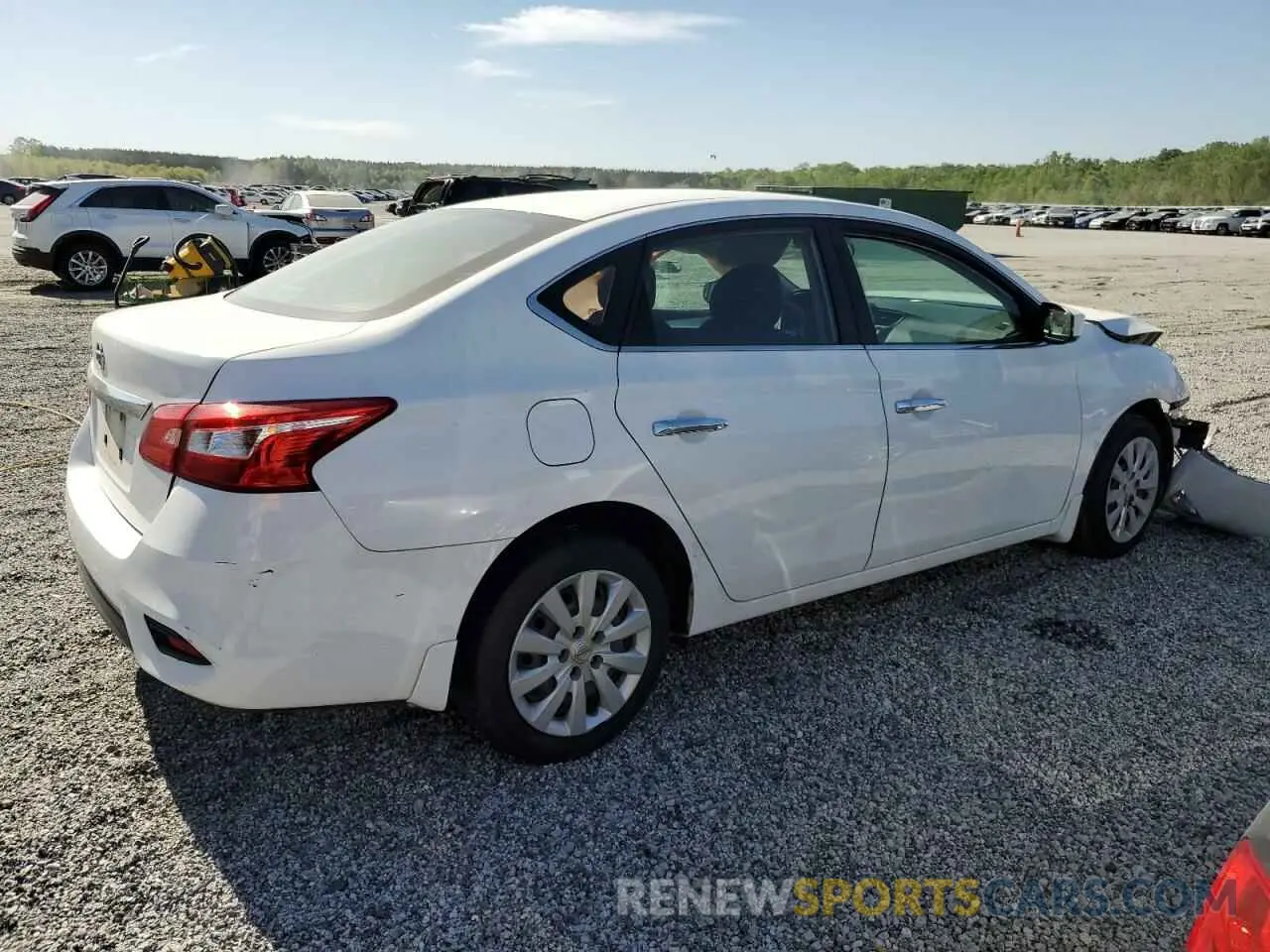 3 Photograph of a damaged car 3N1AB7AP0KY302791 NISSAN SENTRA 2019