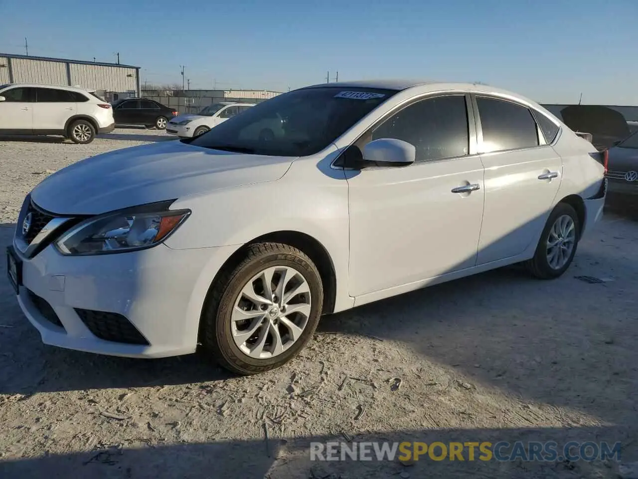 1 Photograph of a damaged car 3N1AB7AP0KY310017 NISSAN SENTRA 2019