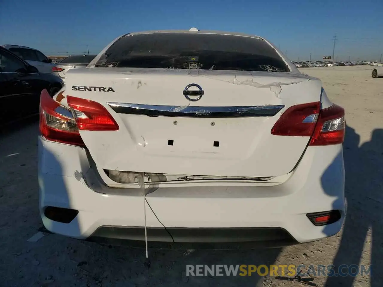 6 Photograph of a damaged car 3N1AB7AP0KY310017 NISSAN SENTRA 2019