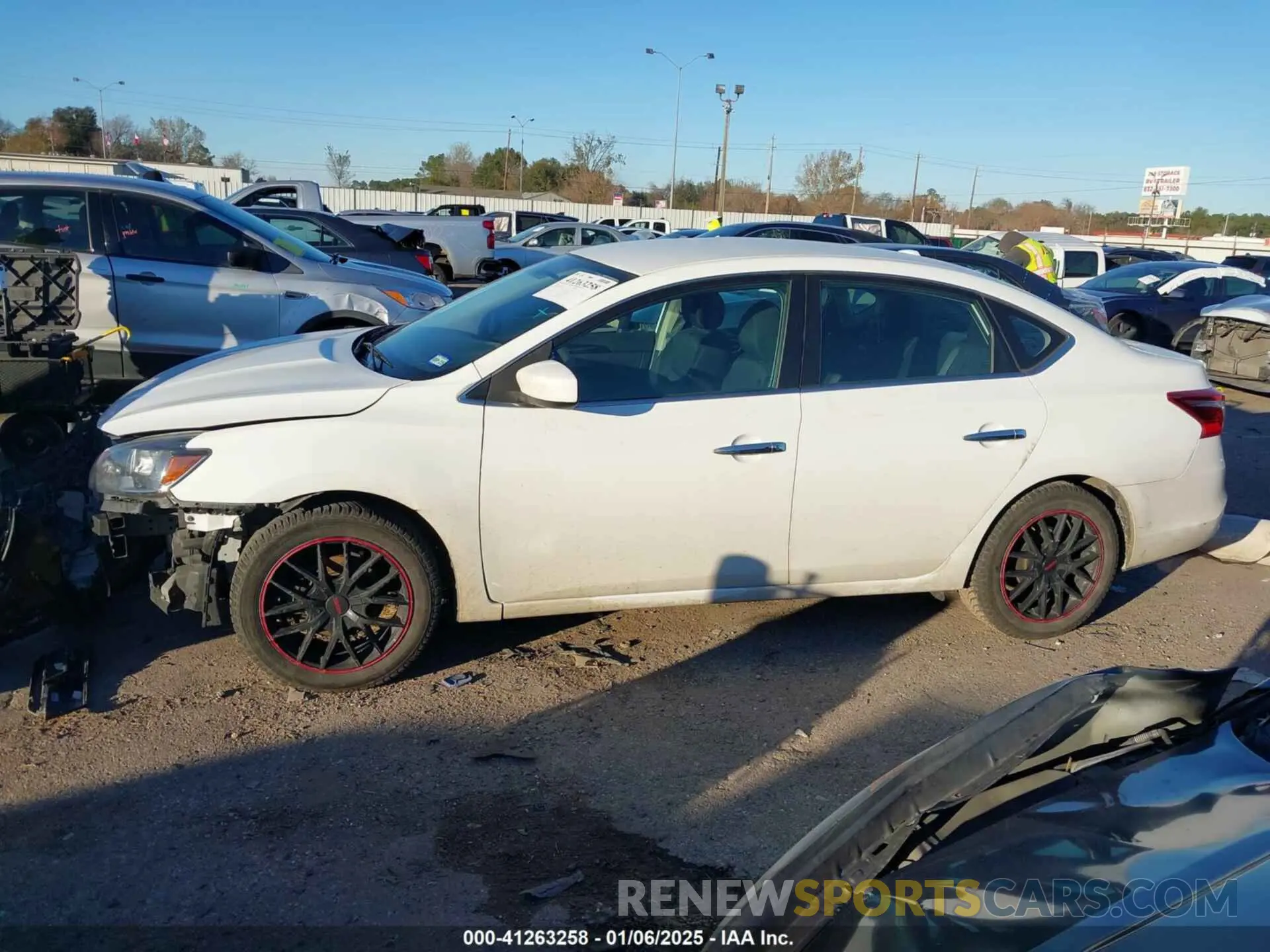 14 Photograph of a damaged car 3N1AB7AP0KY312415 NISSAN SENTRA 2019