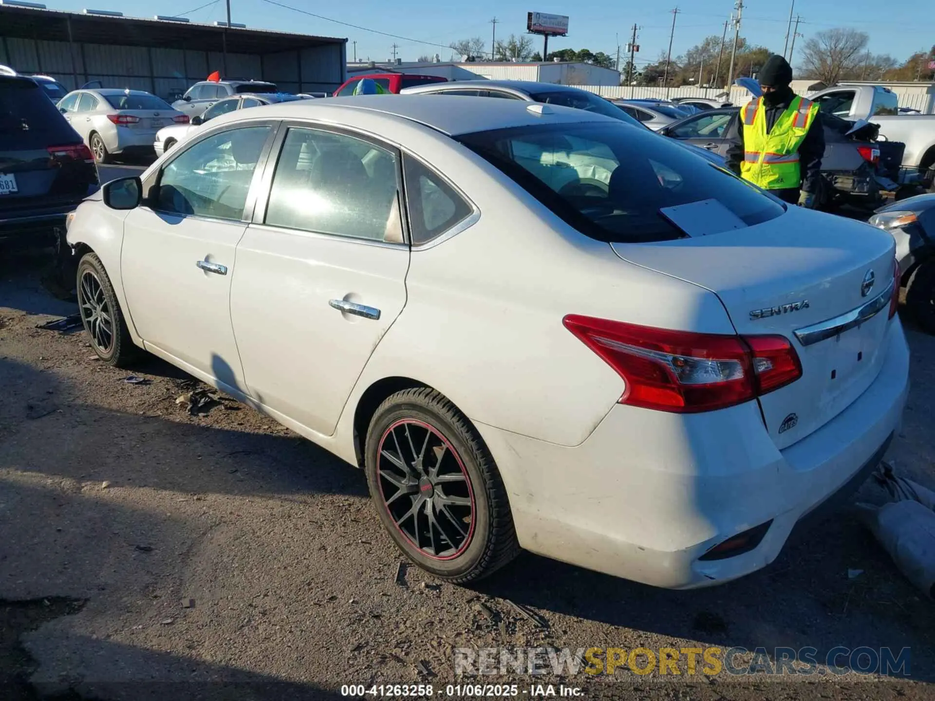 3 Photograph of a damaged car 3N1AB7AP0KY312415 NISSAN SENTRA 2019