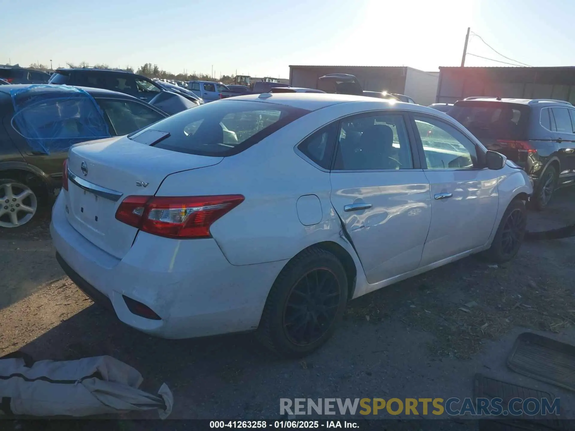 4 Photograph of a damaged car 3N1AB7AP0KY312415 NISSAN SENTRA 2019