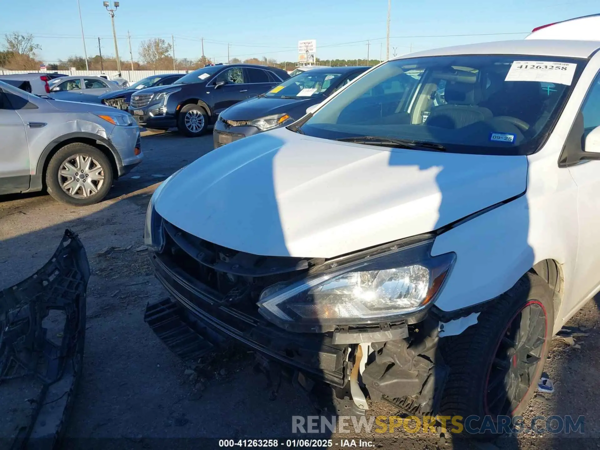 6 Photograph of a damaged car 3N1AB7AP0KY312415 NISSAN SENTRA 2019