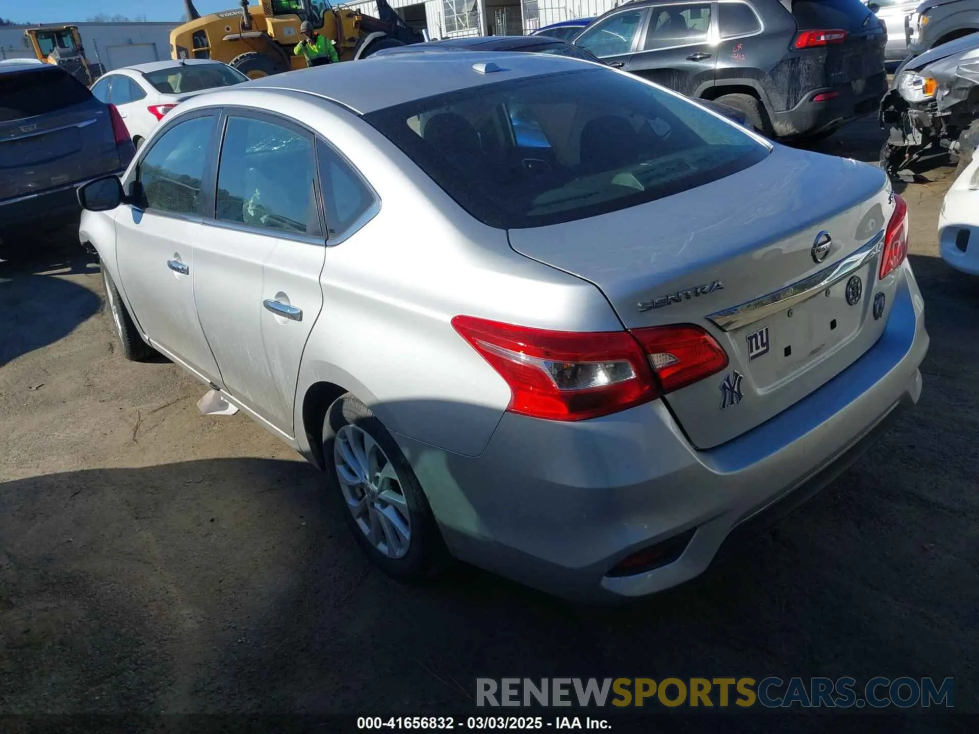 3 Photograph of a damaged car 3N1AB7AP0KY317033 NISSAN SENTRA 2019