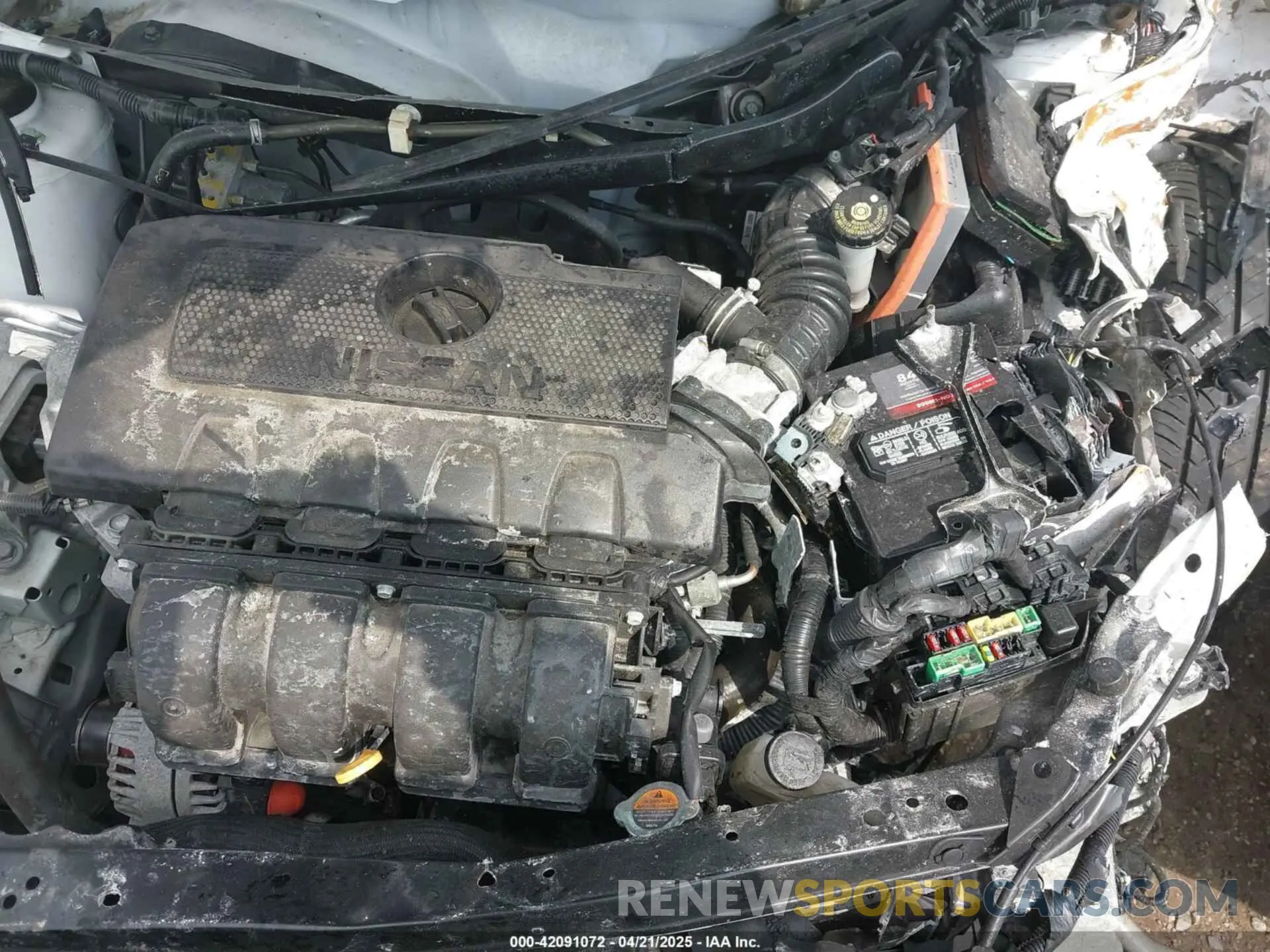 10 Photograph of a damaged car 3N1AB7AP0KY317713 NISSAN SENTRA 2019
