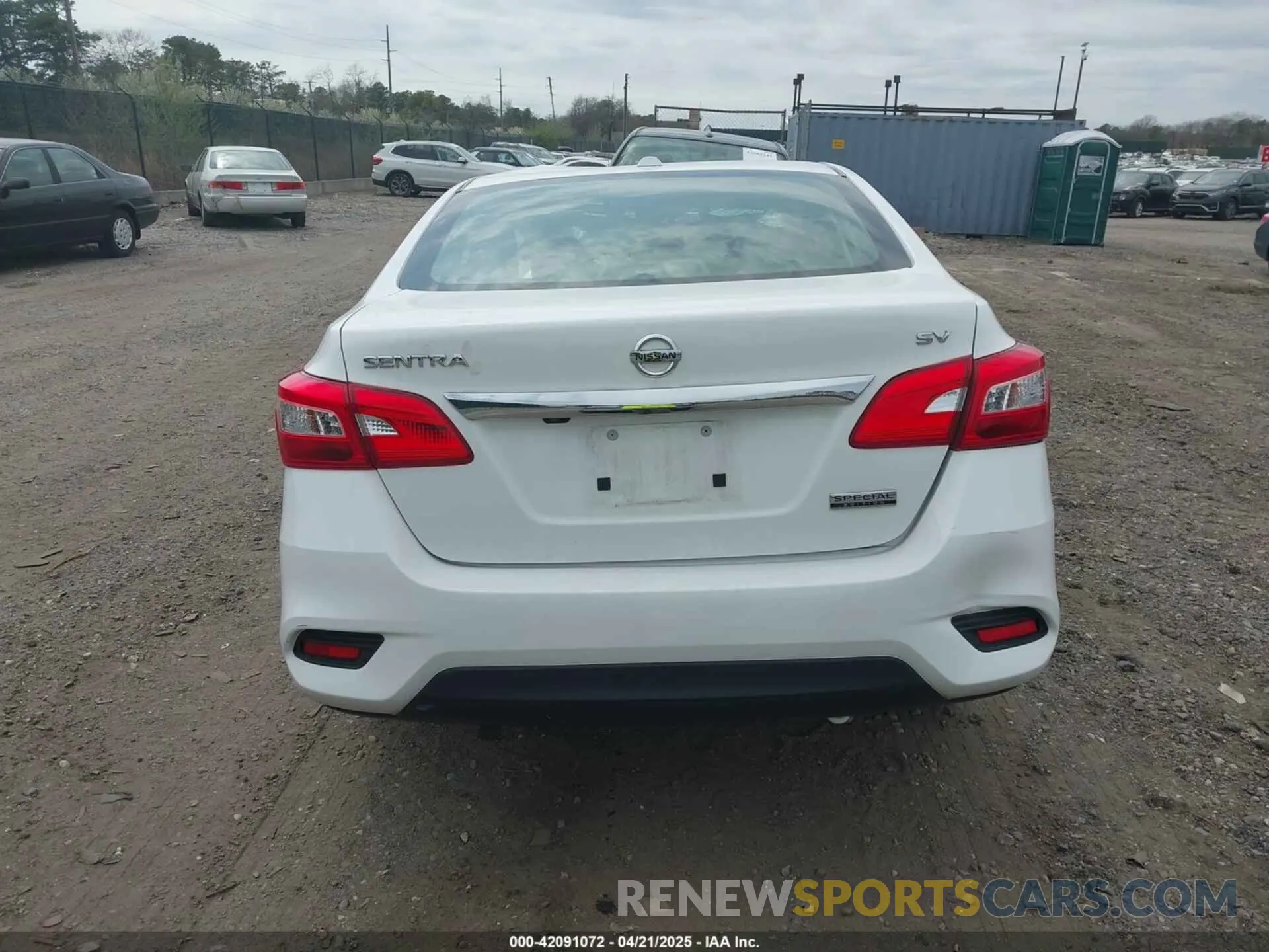 17 Photograph of a damaged car 3N1AB7AP0KY317713 NISSAN SENTRA 2019