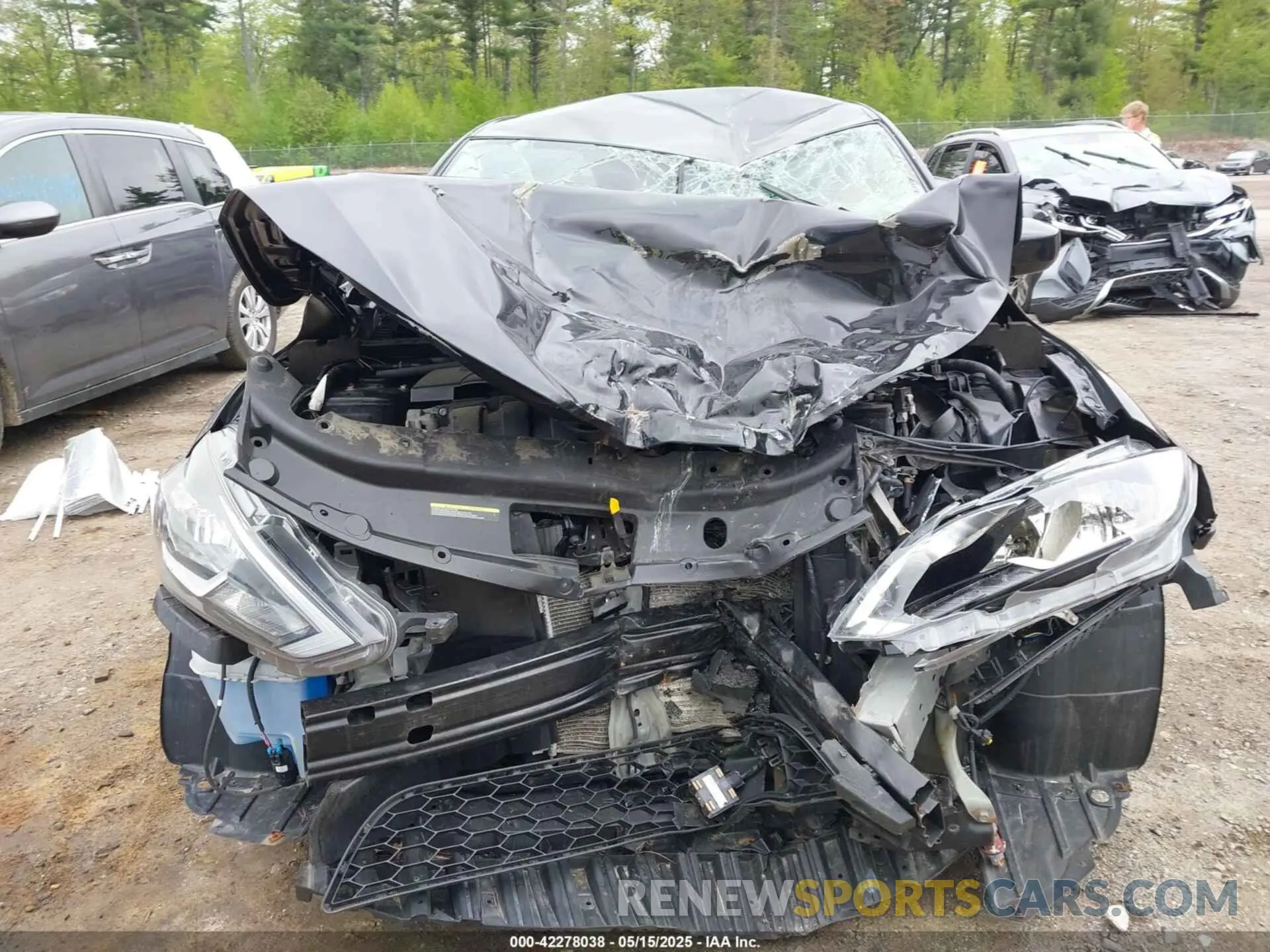 13 Photograph of a damaged car 3N1AB7AP0KY317744 NISSAN SENTRA 2019