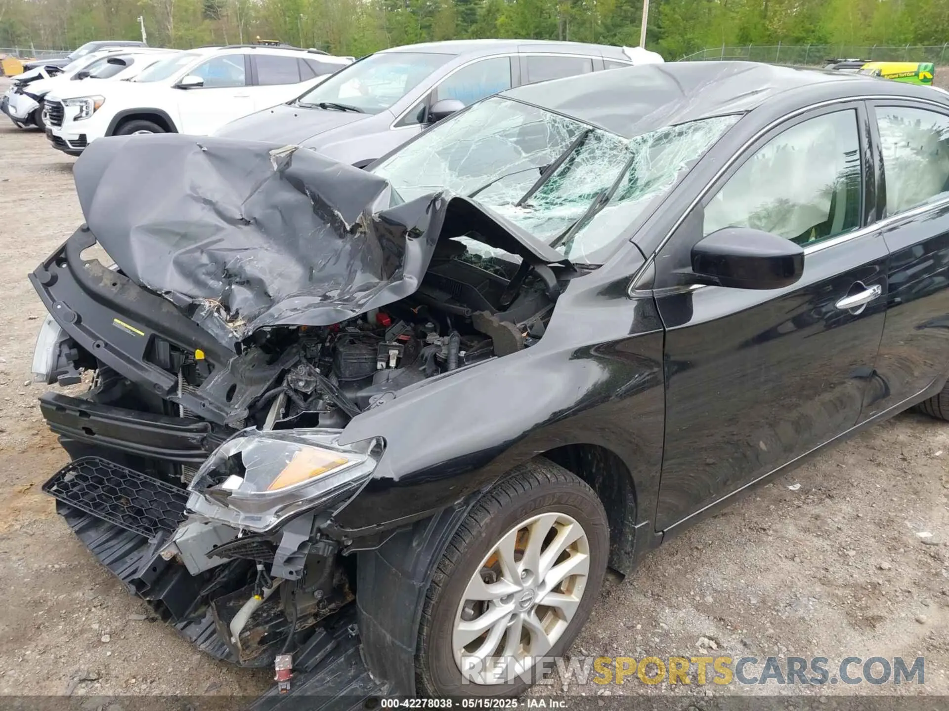 18 Photograph of a damaged car 3N1AB7AP0KY317744 NISSAN SENTRA 2019