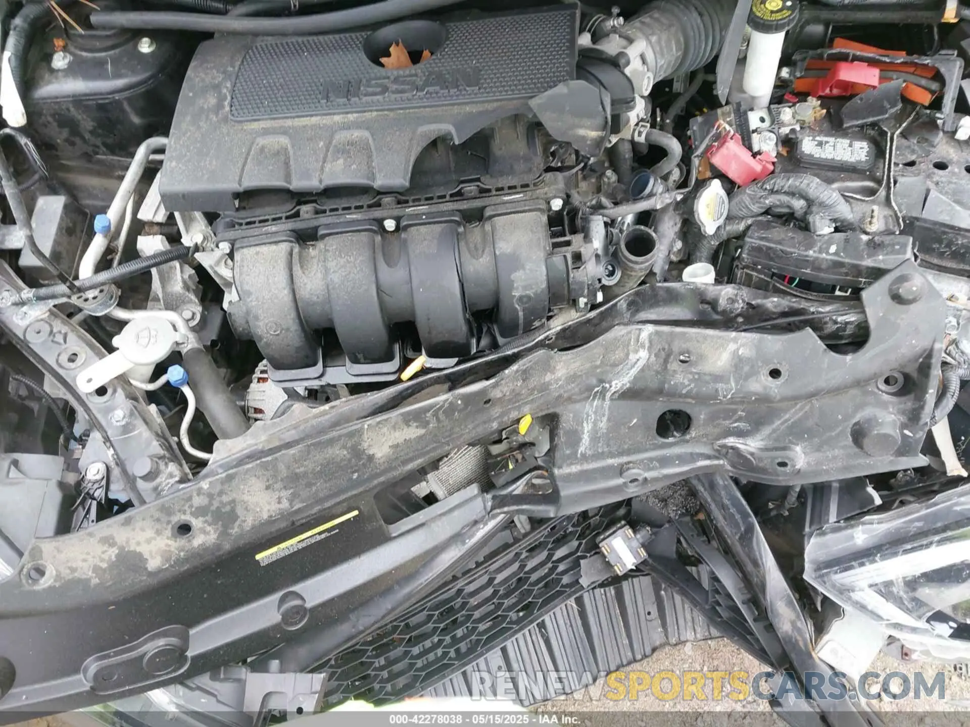 19 Photograph of a damaged car 3N1AB7AP0KY317744 NISSAN SENTRA 2019