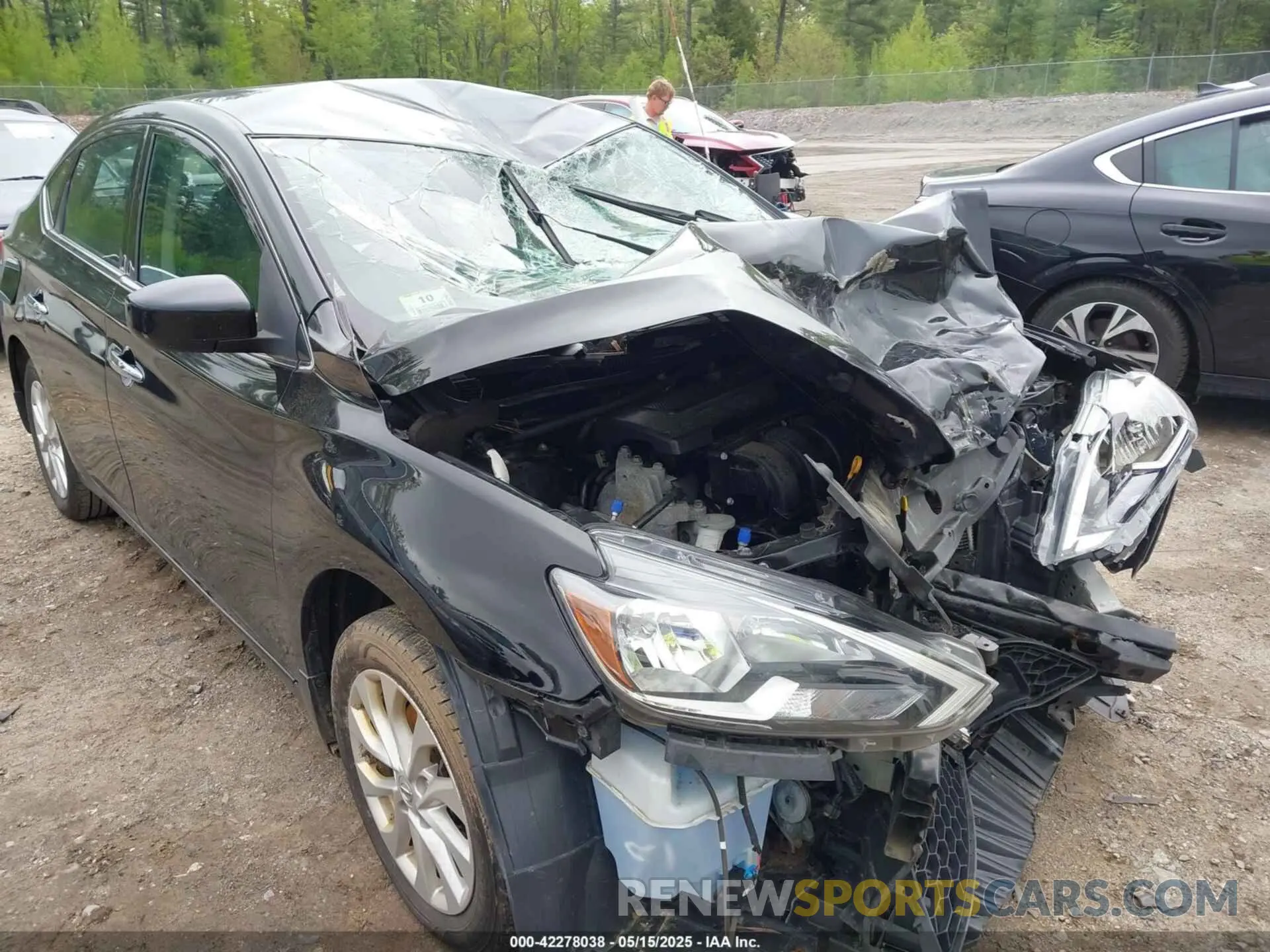 20 Photograph of a damaged car 3N1AB7AP0KY317744 NISSAN SENTRA 2019